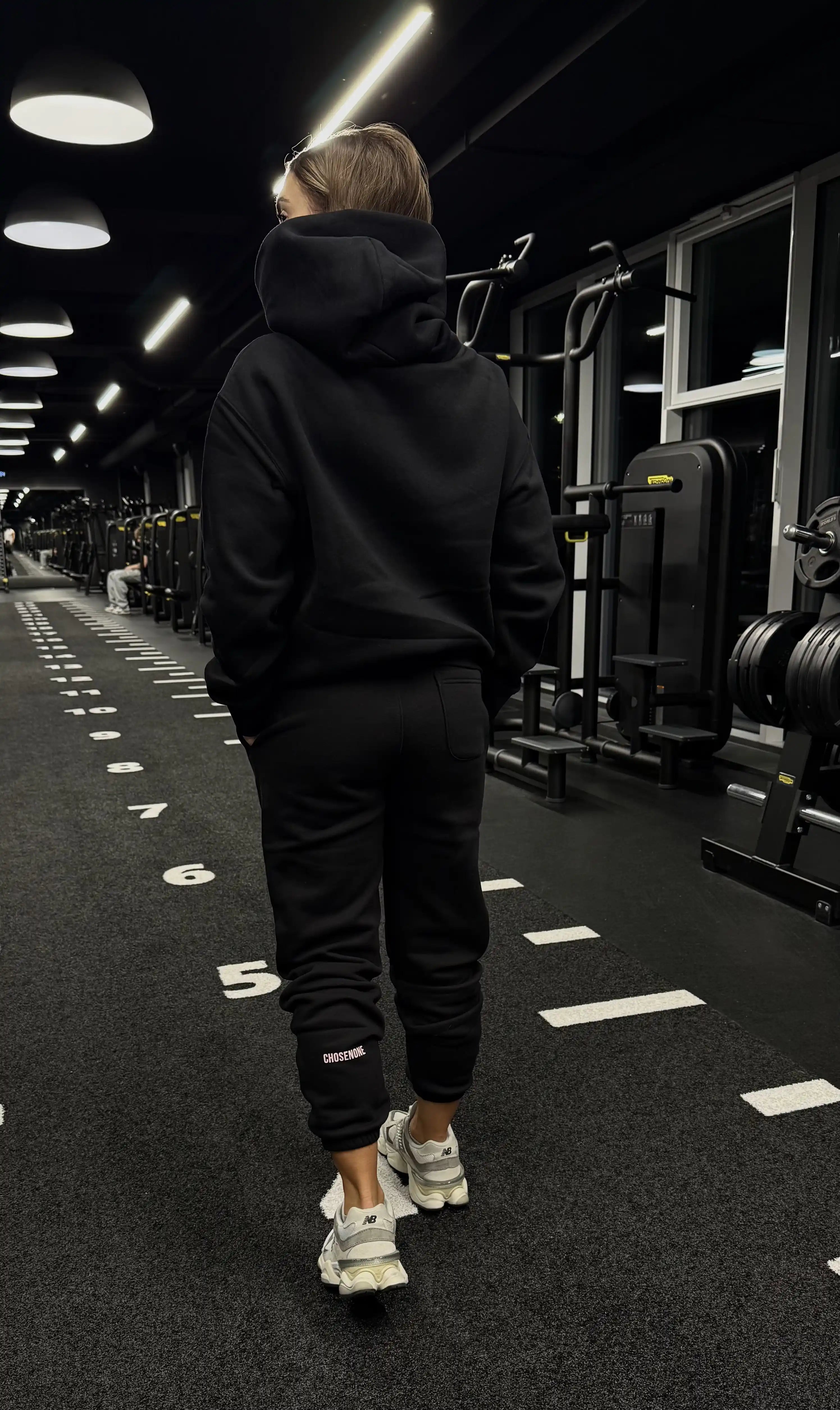 COZY Joggers Black/Pink (W)