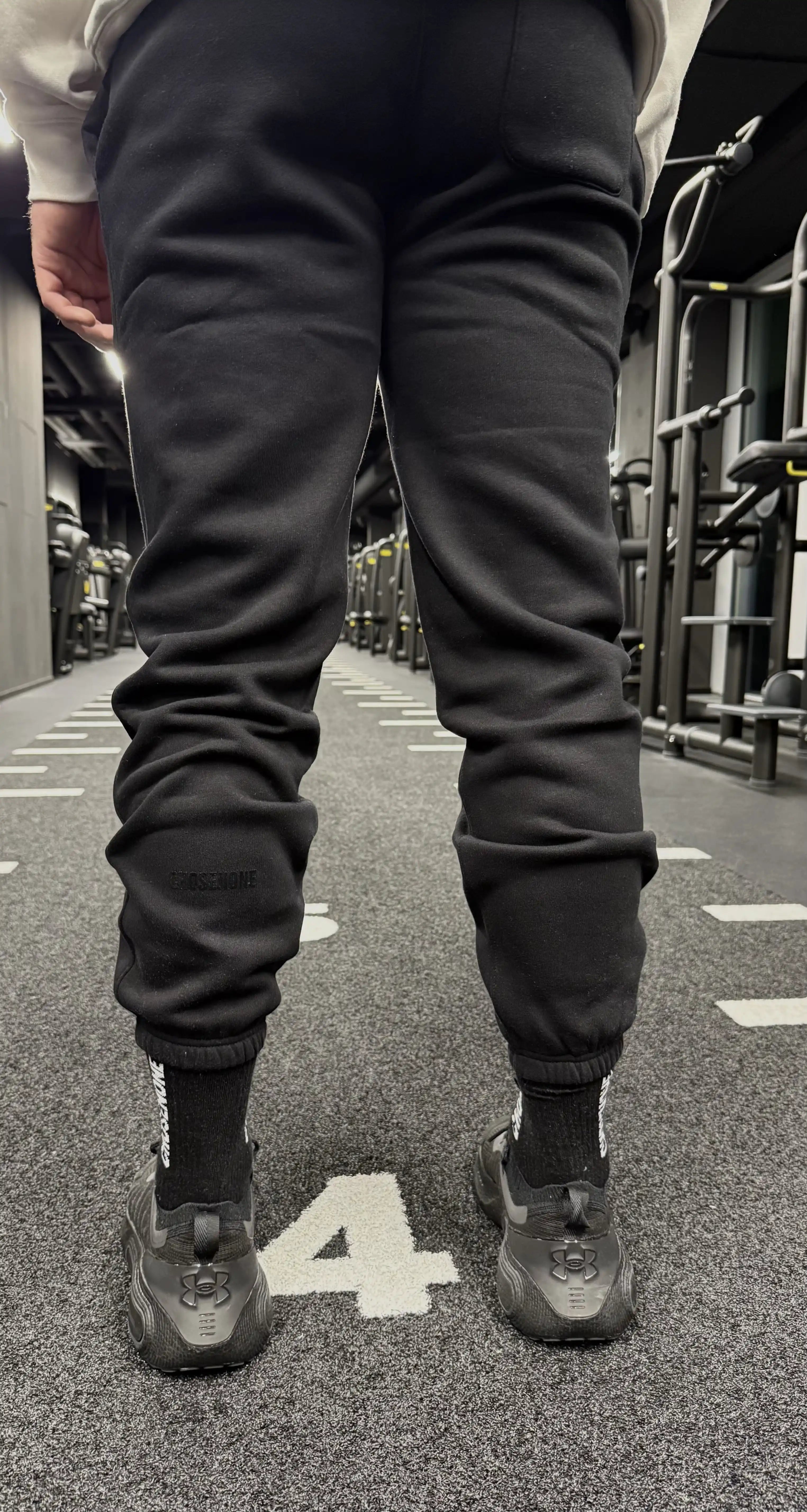 COZY Joggers Black/Black suede (M)