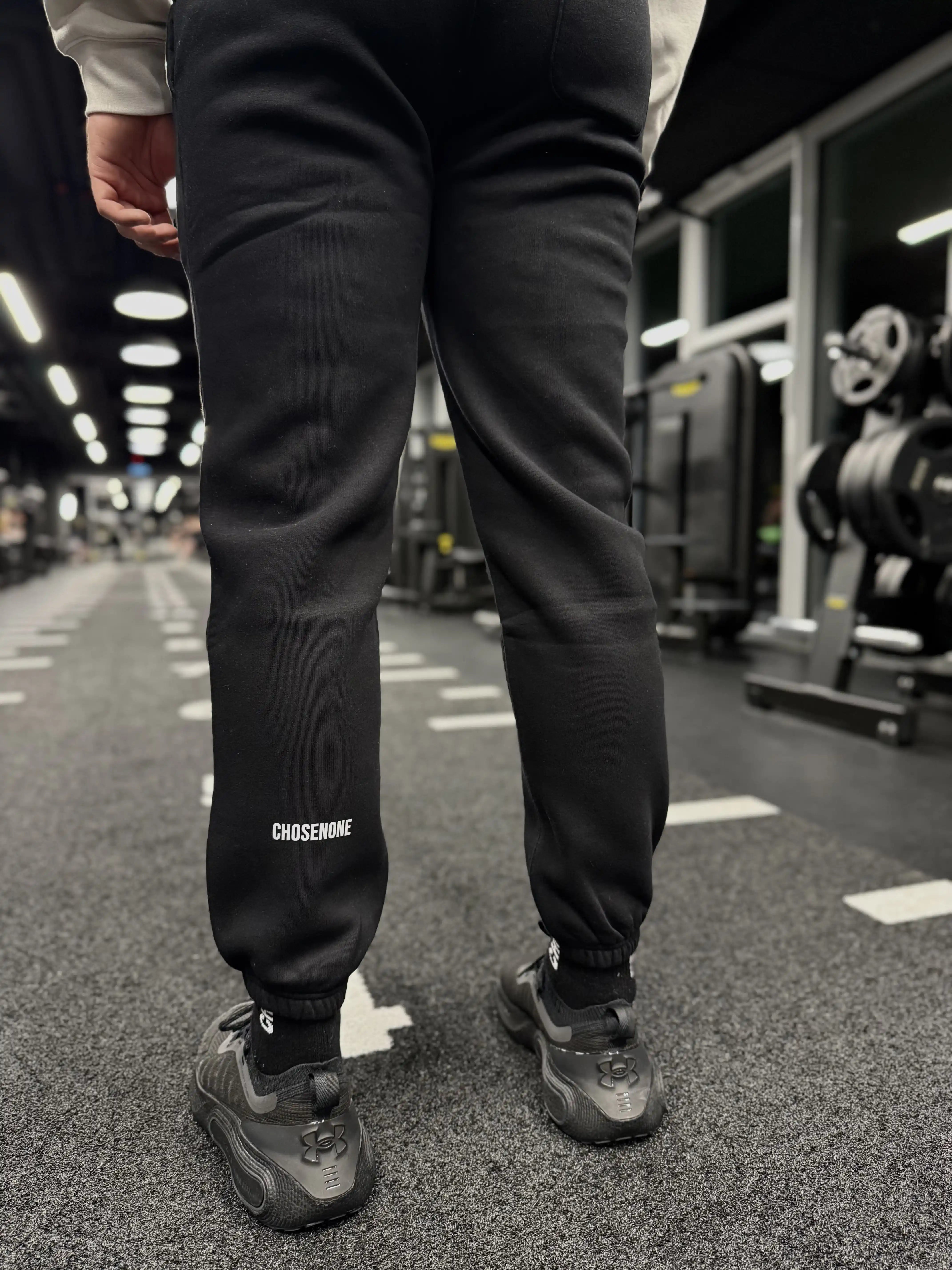 COZY Joggers Black/Silver reflex (M)