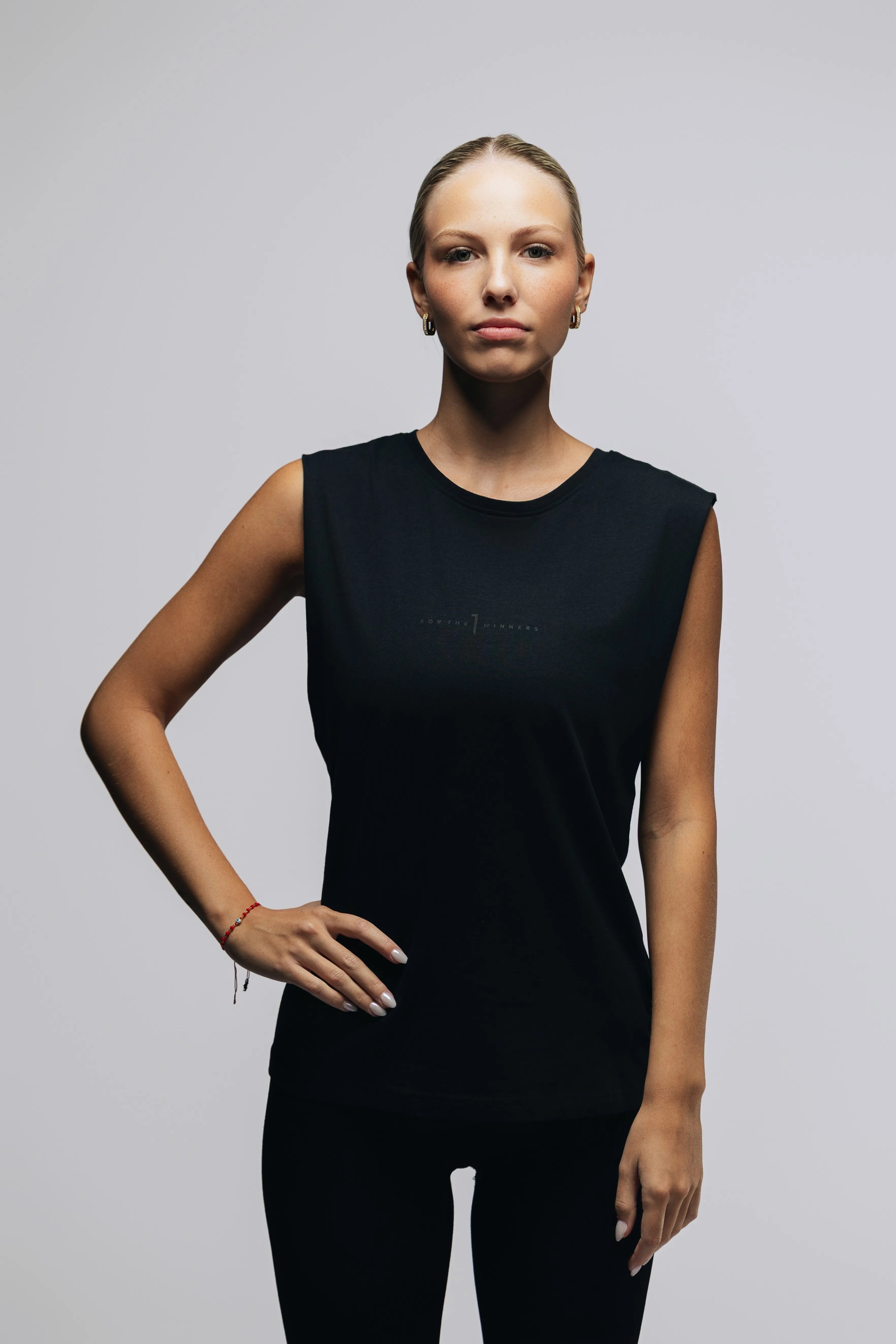 ESSENTIALS Tank Top Black (W)