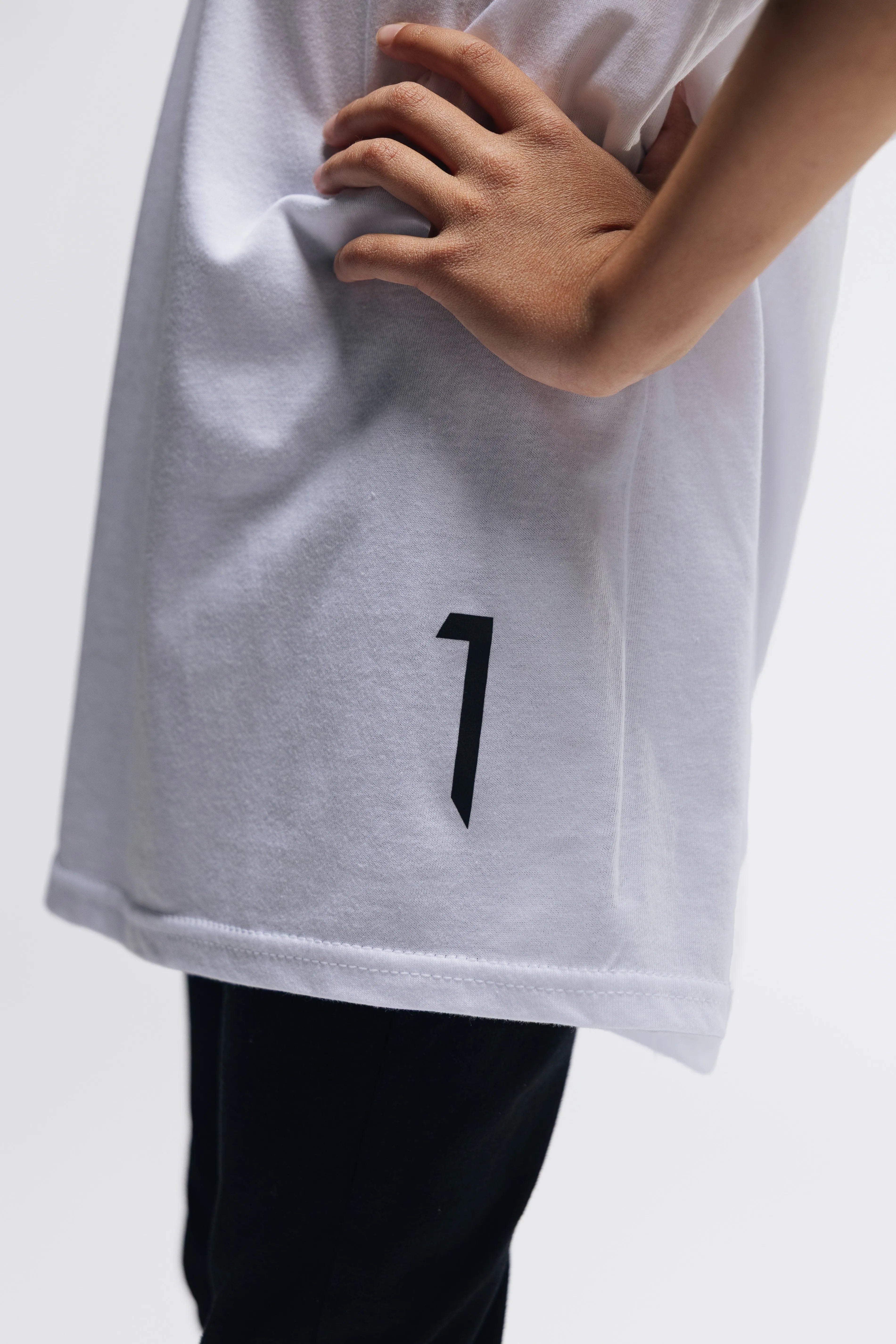 T-shirt Born to Win White