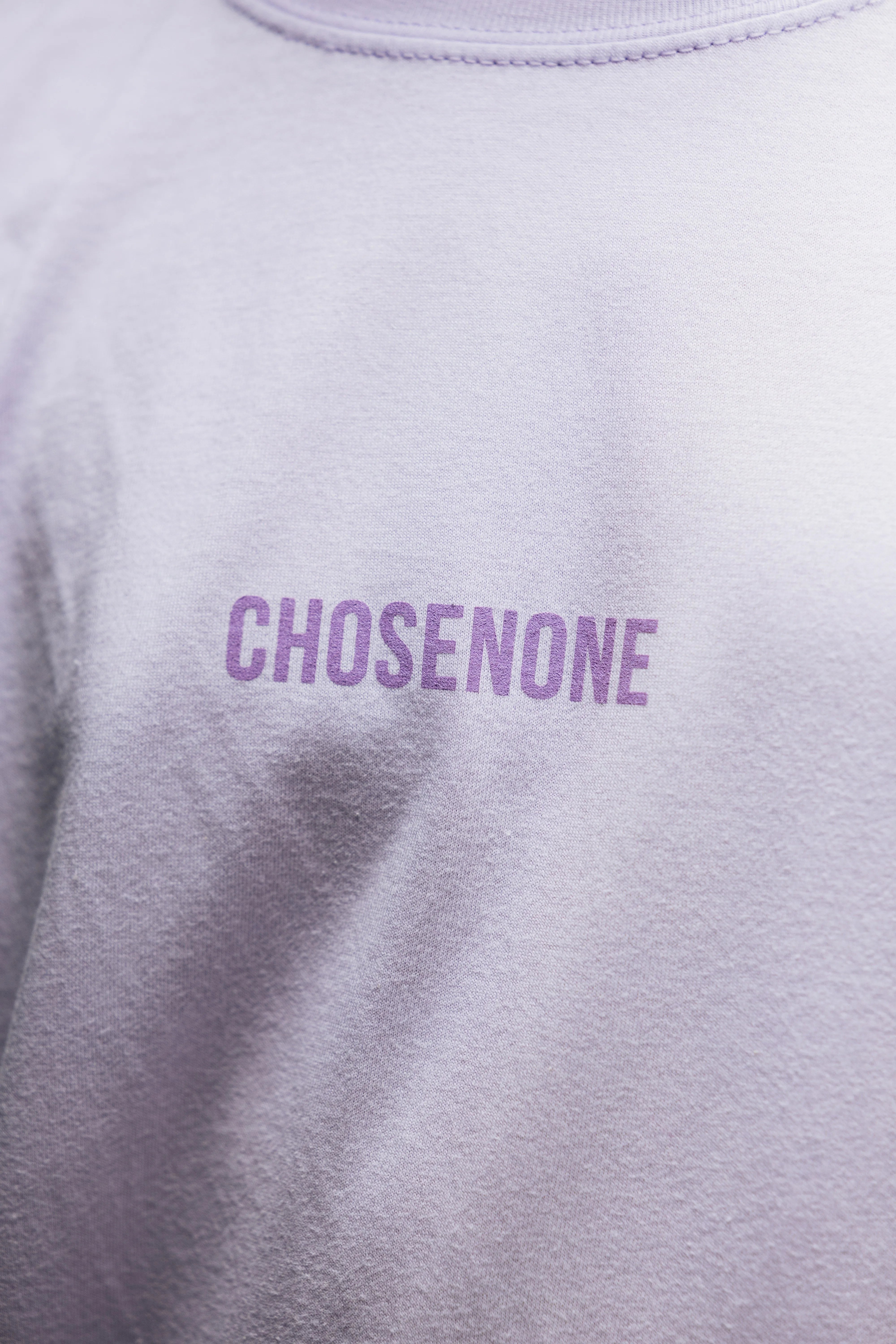 T-shirt Born to Win Lilac