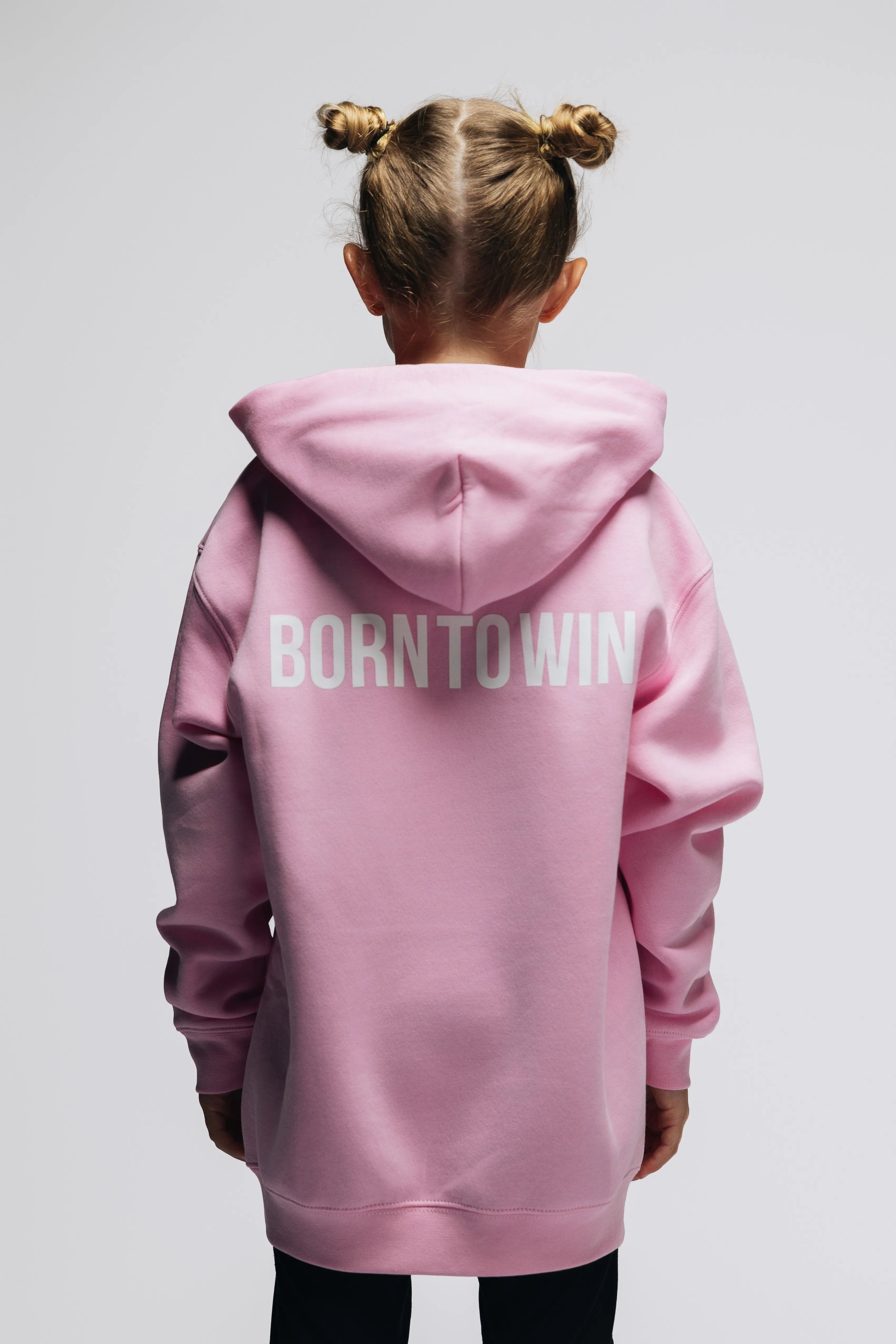 Hoodie Born to Win Pink