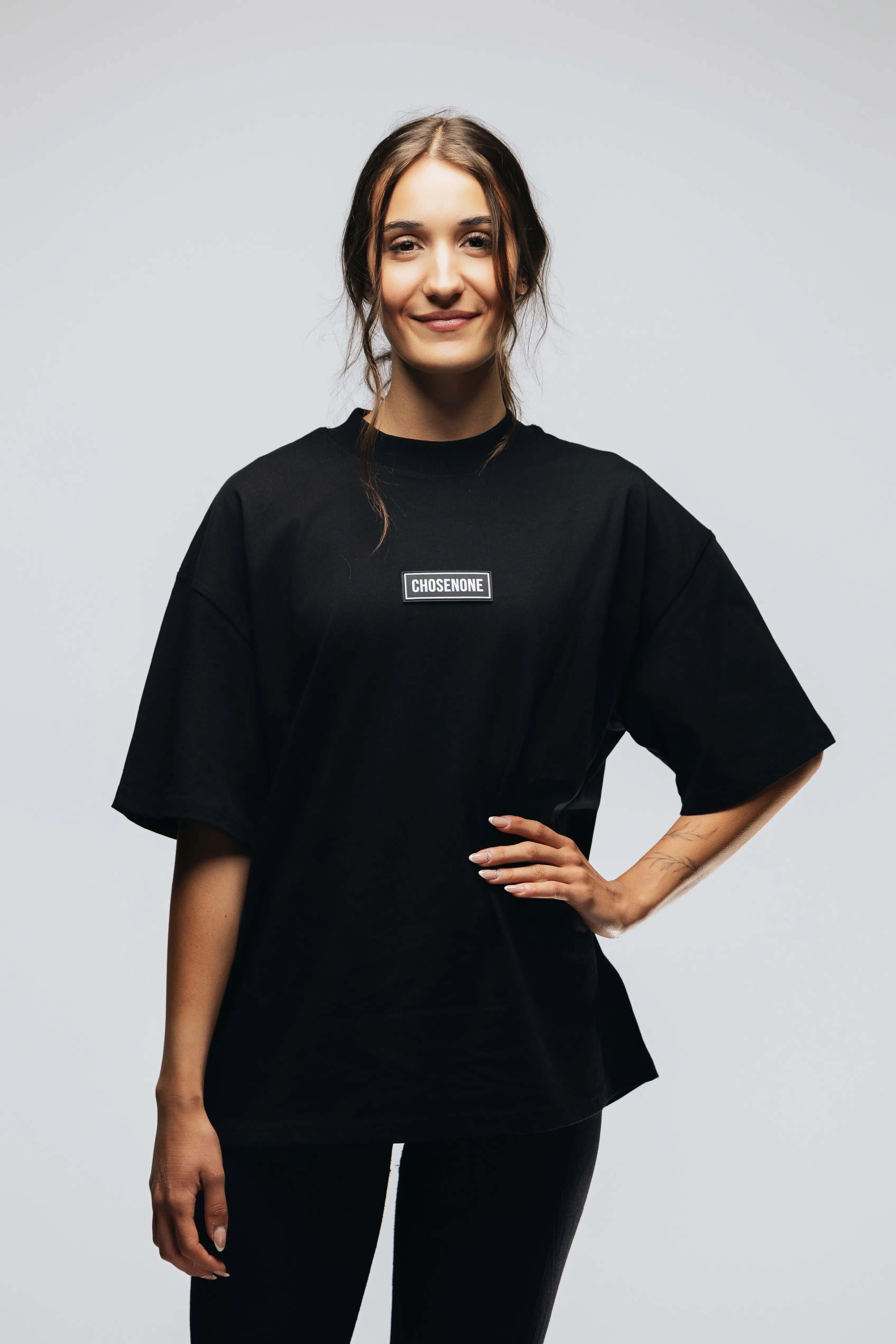 DRIP Oversized T-shirt Black/Black (W)