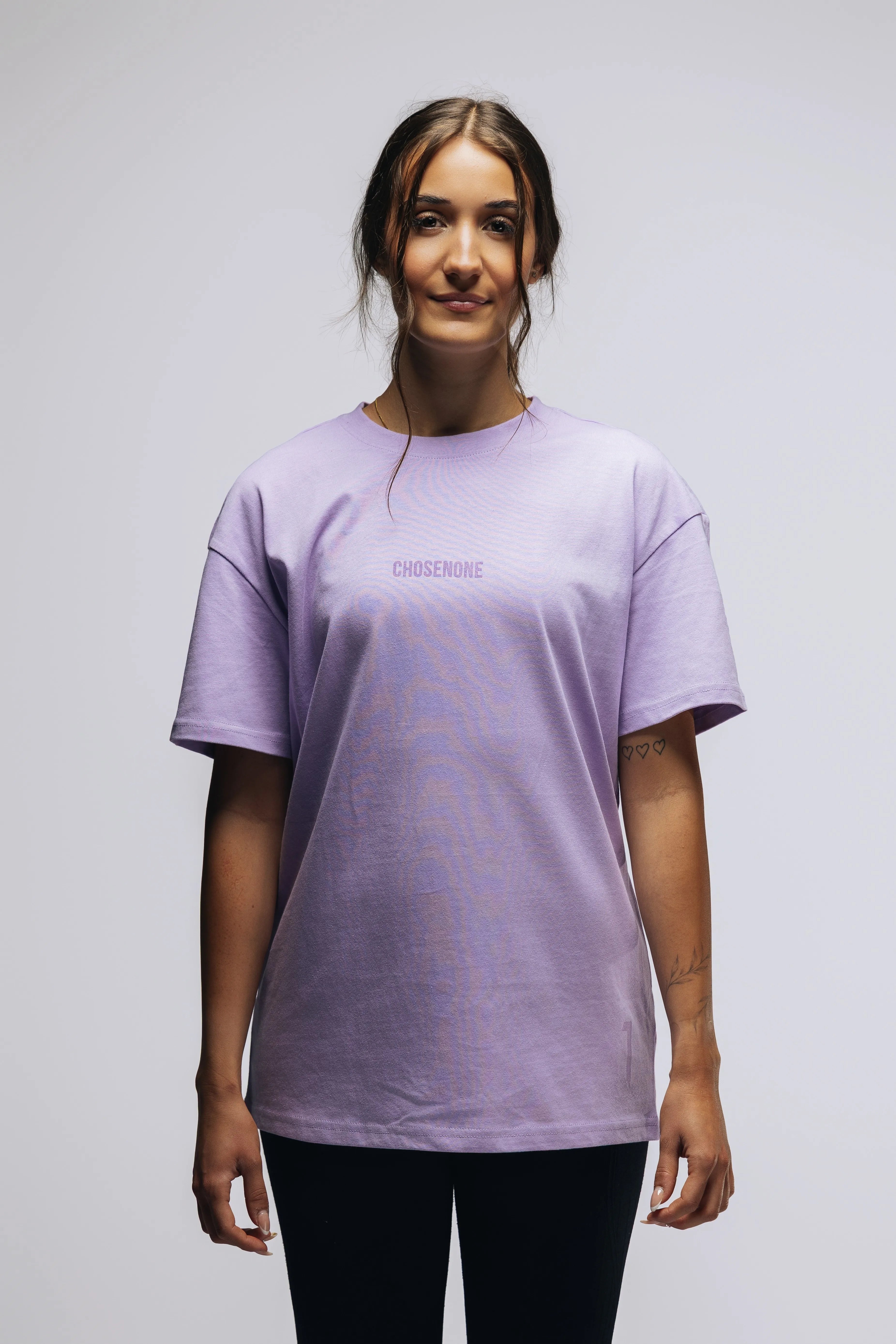 ESSENTIALS Oversized T-shirt Lilac (W)