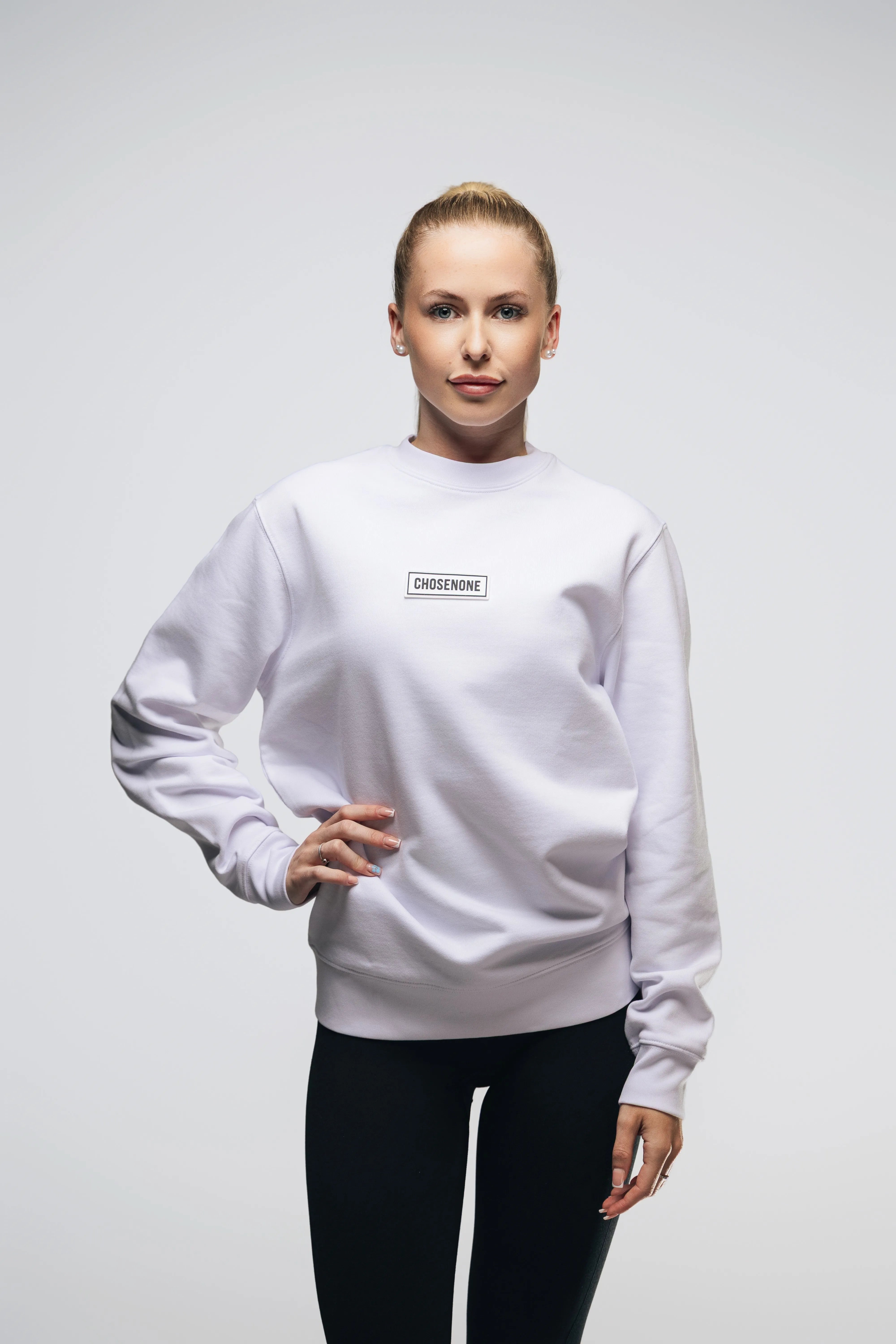 DRIP Crewneck White/White (W)