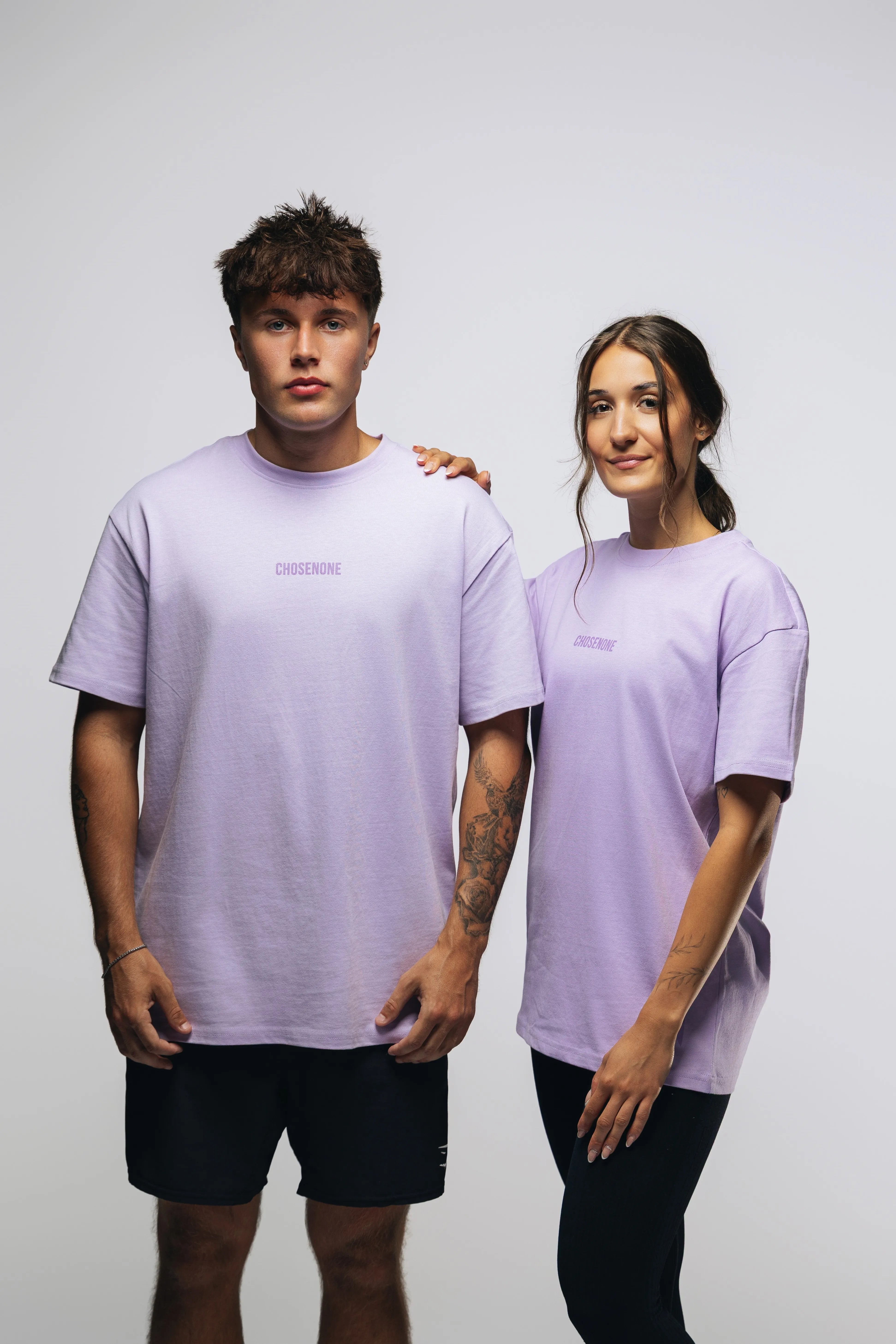 ESSENTIALS Oversized T-shirt Lilac (W)
