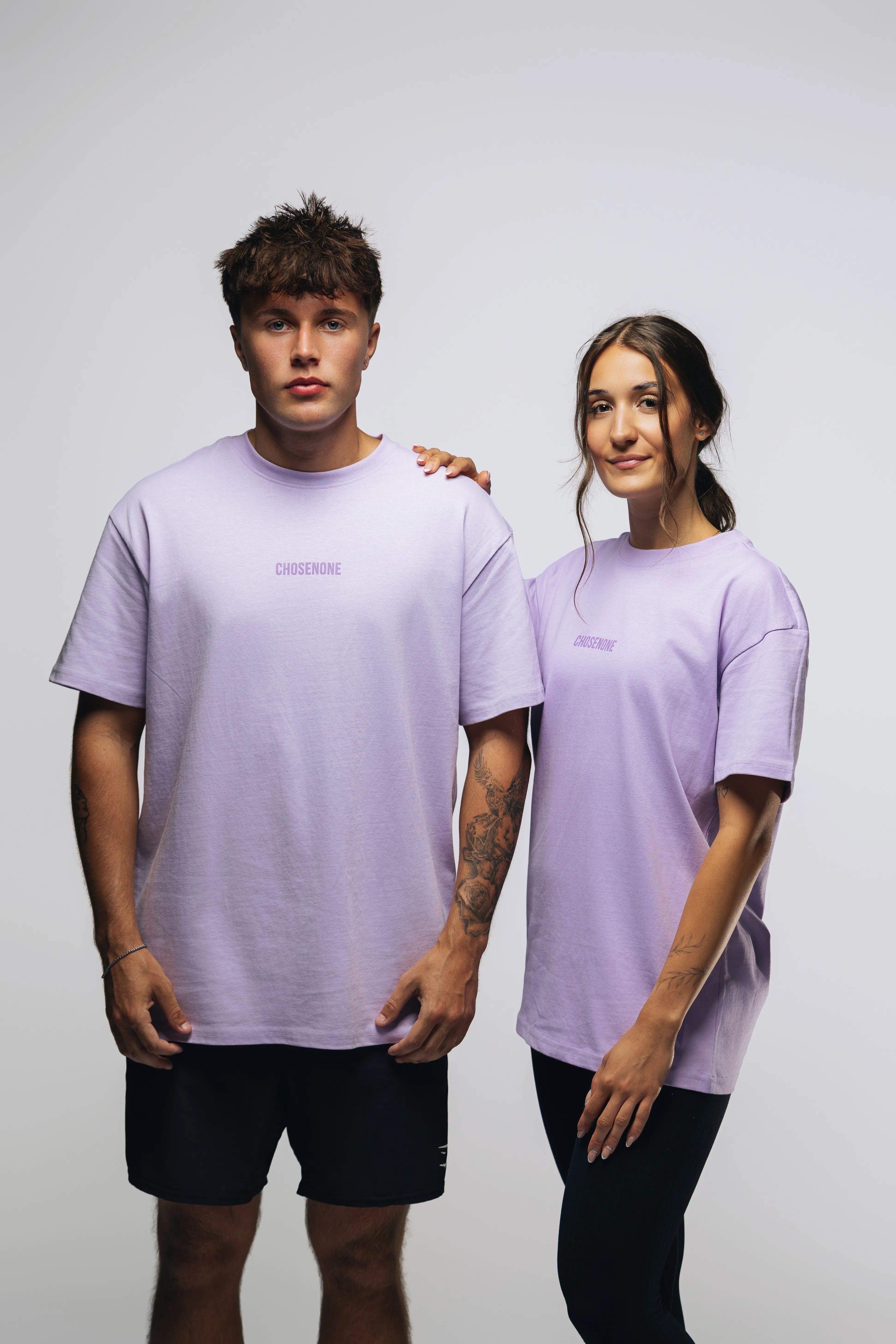 ESSENTIALS Oversized T-shirt Lilac (M)