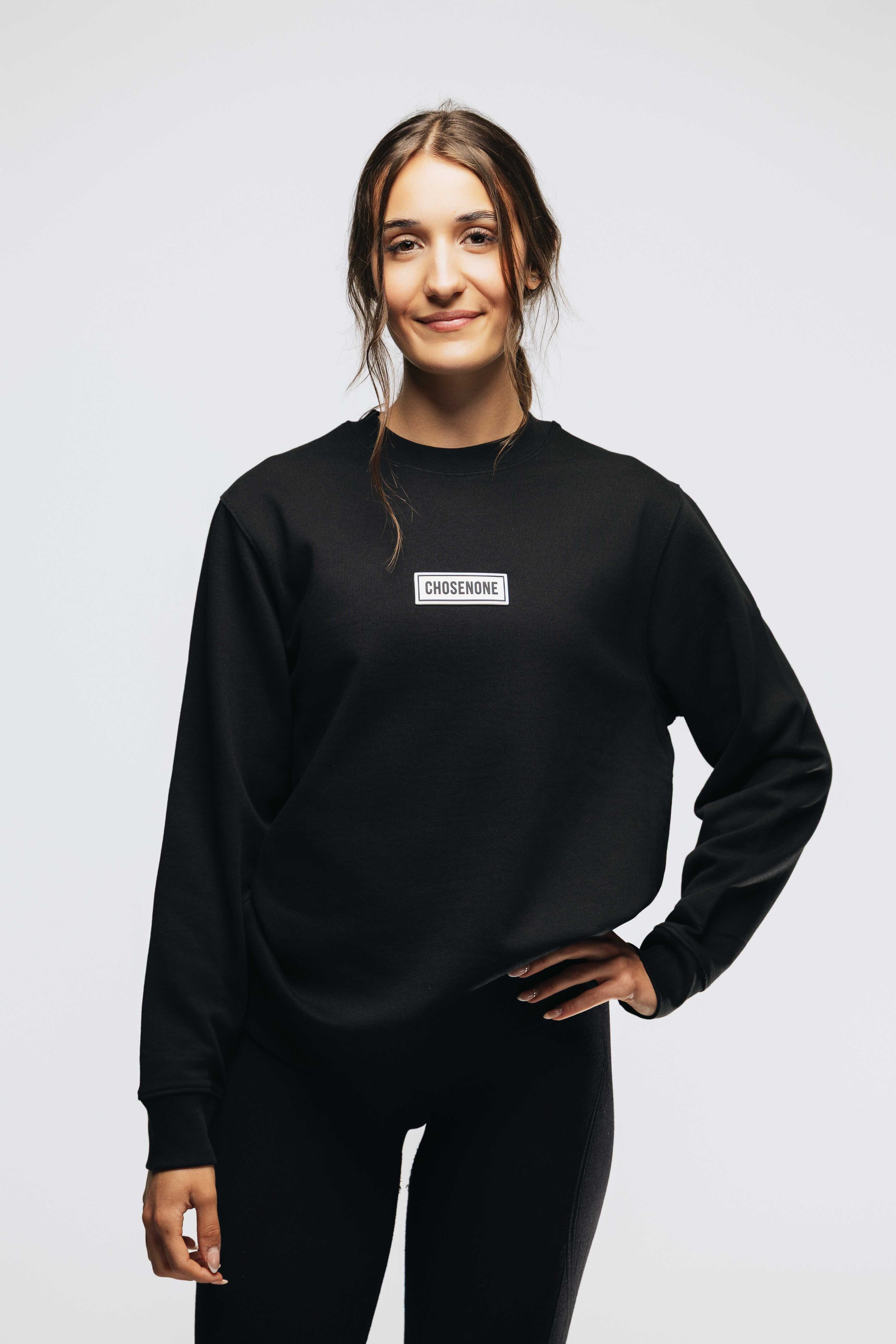 DRIP Crewneck Black/White (W)