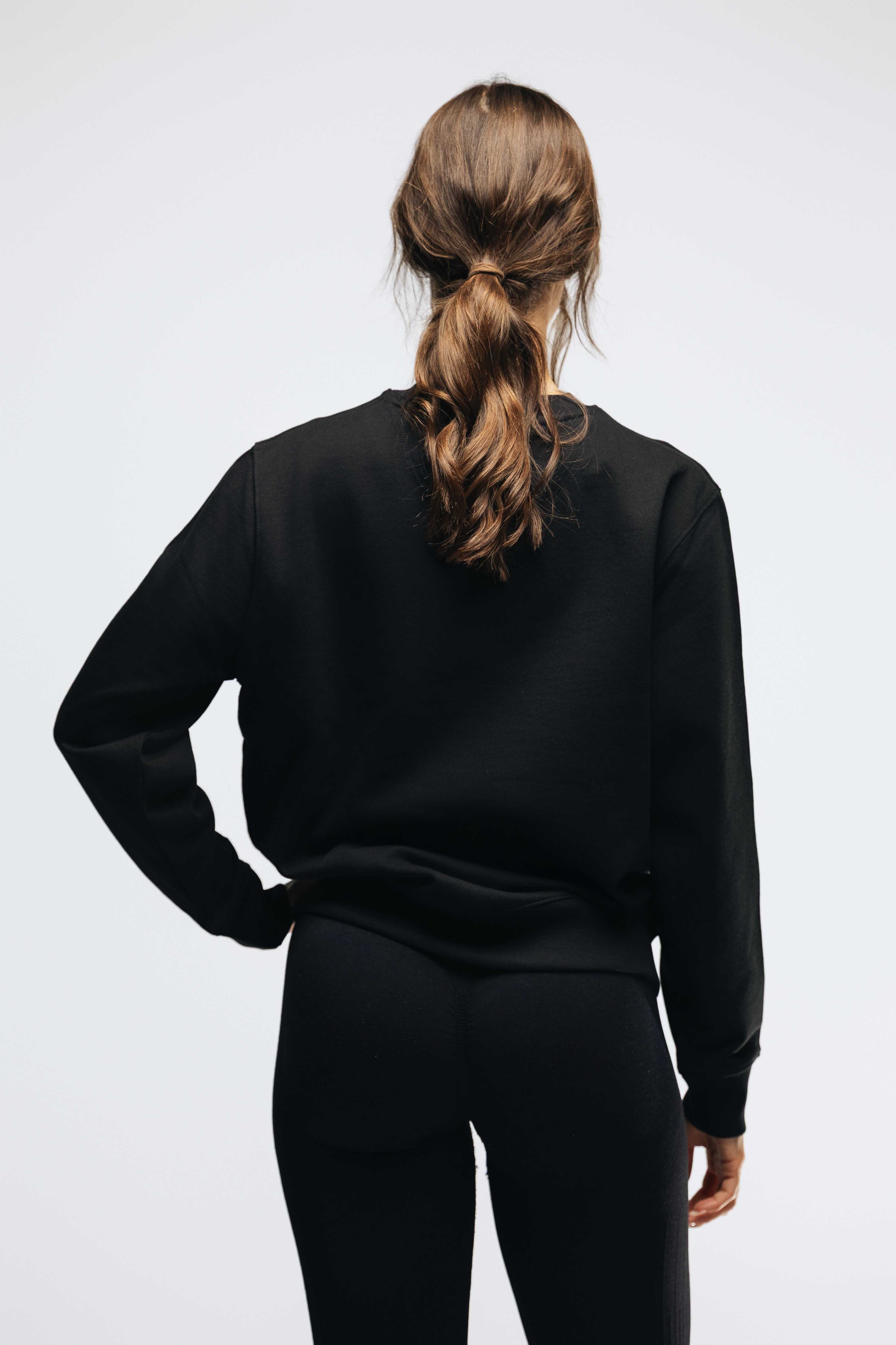 DRIP Crewneck Black/White (W)