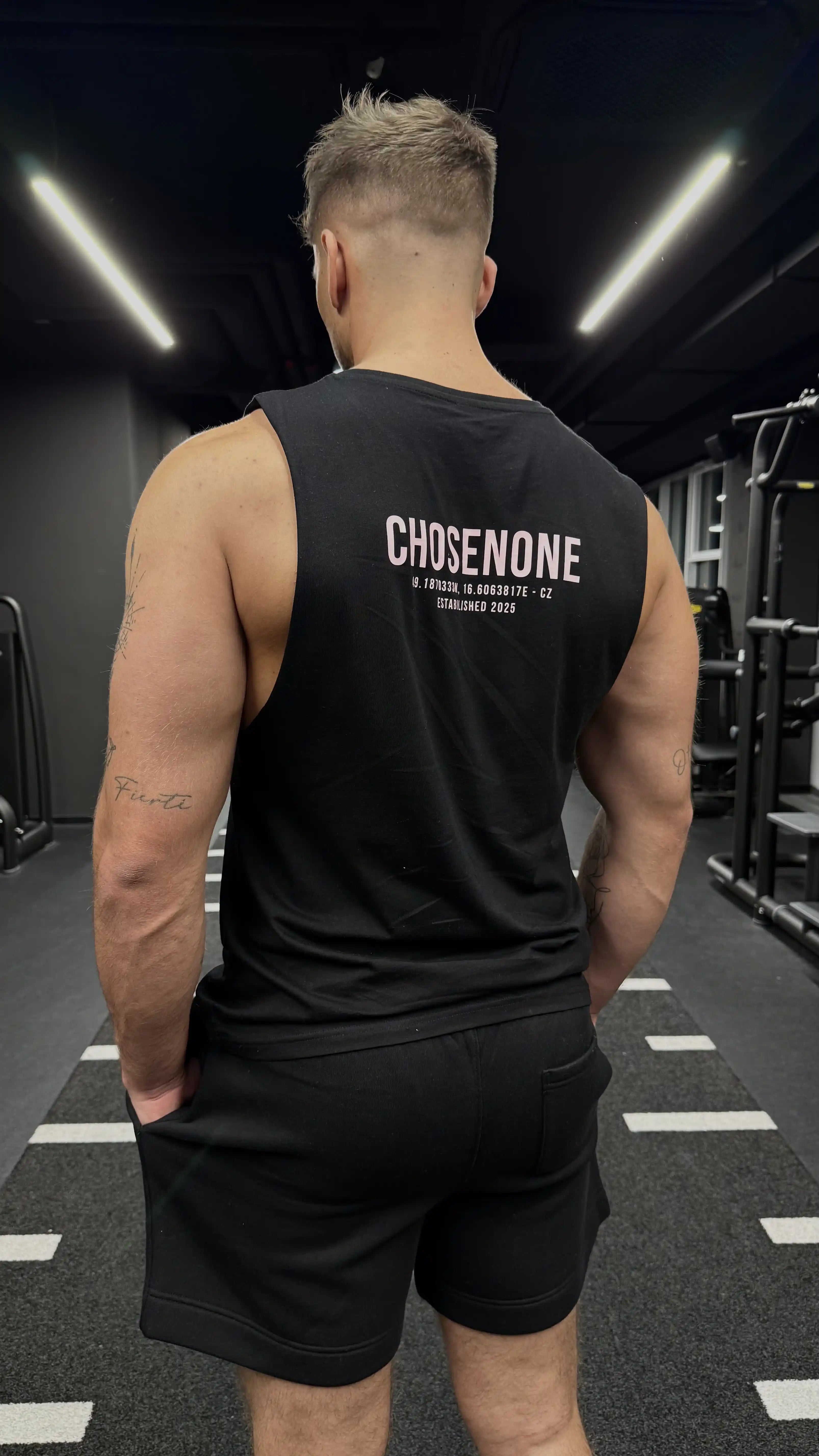 COZY Tank Top Black/Pink (M)