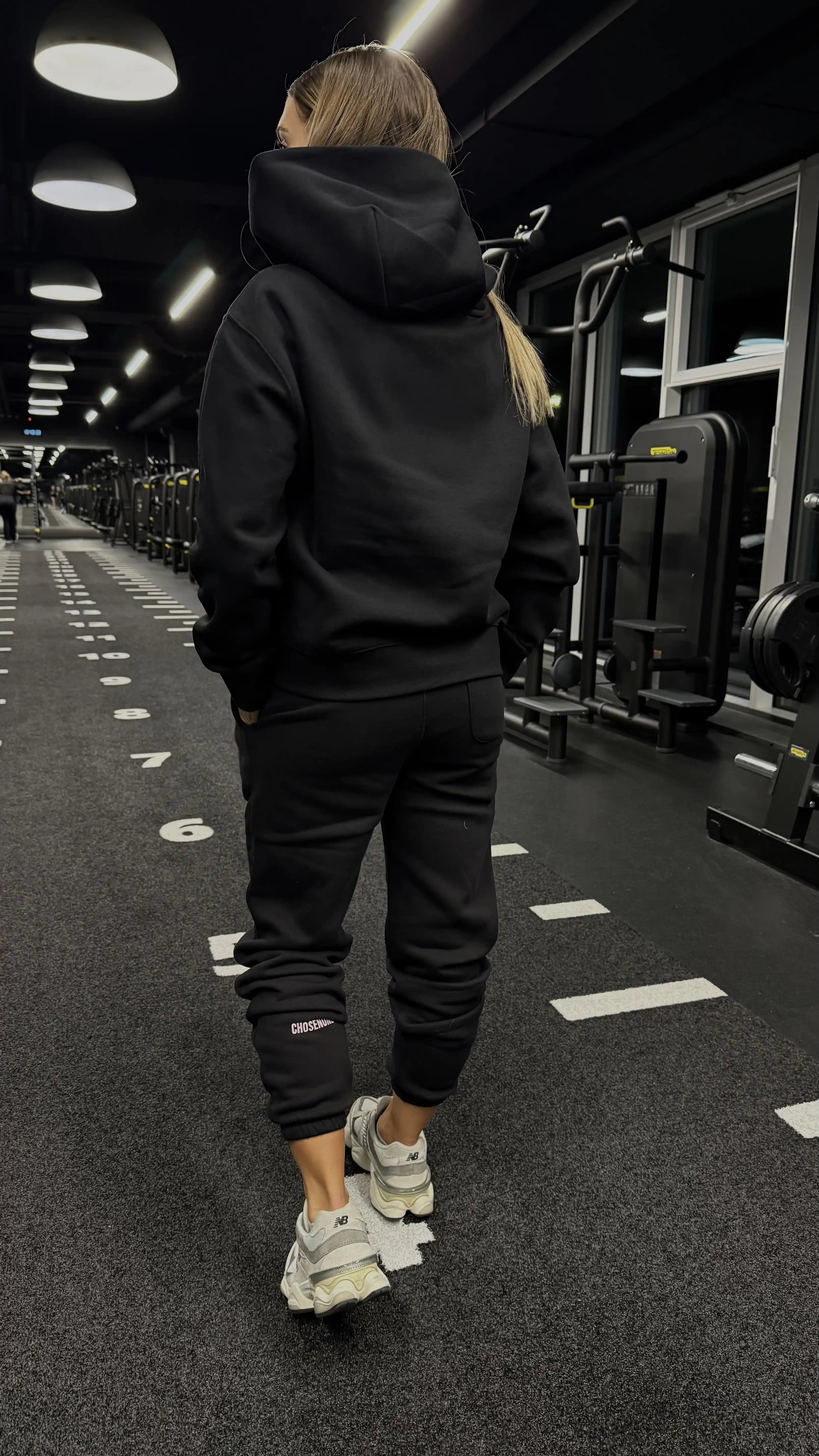 COZY Joggers Black/Pink (W)