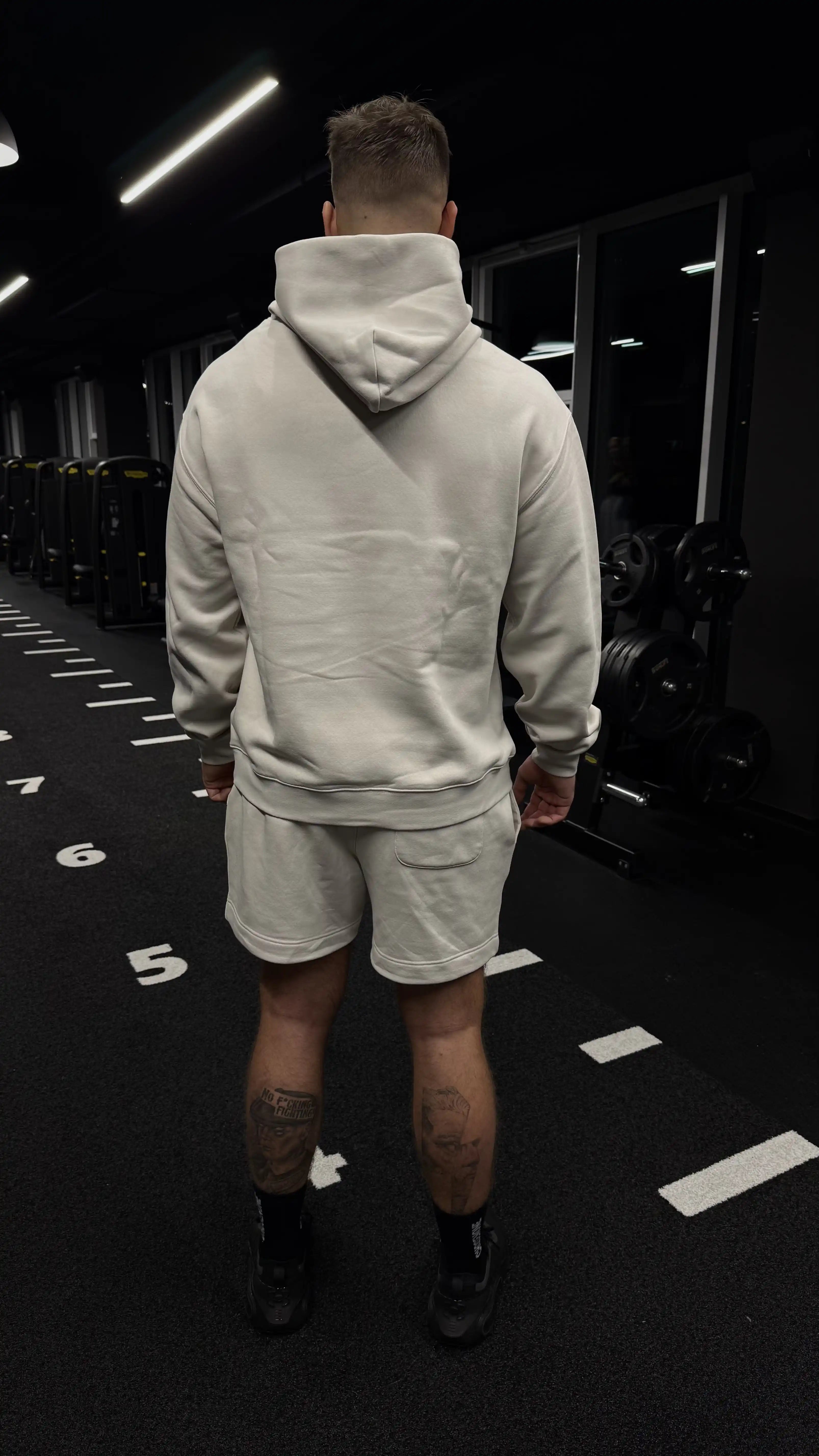 COZY Hoodie Beige/Pink