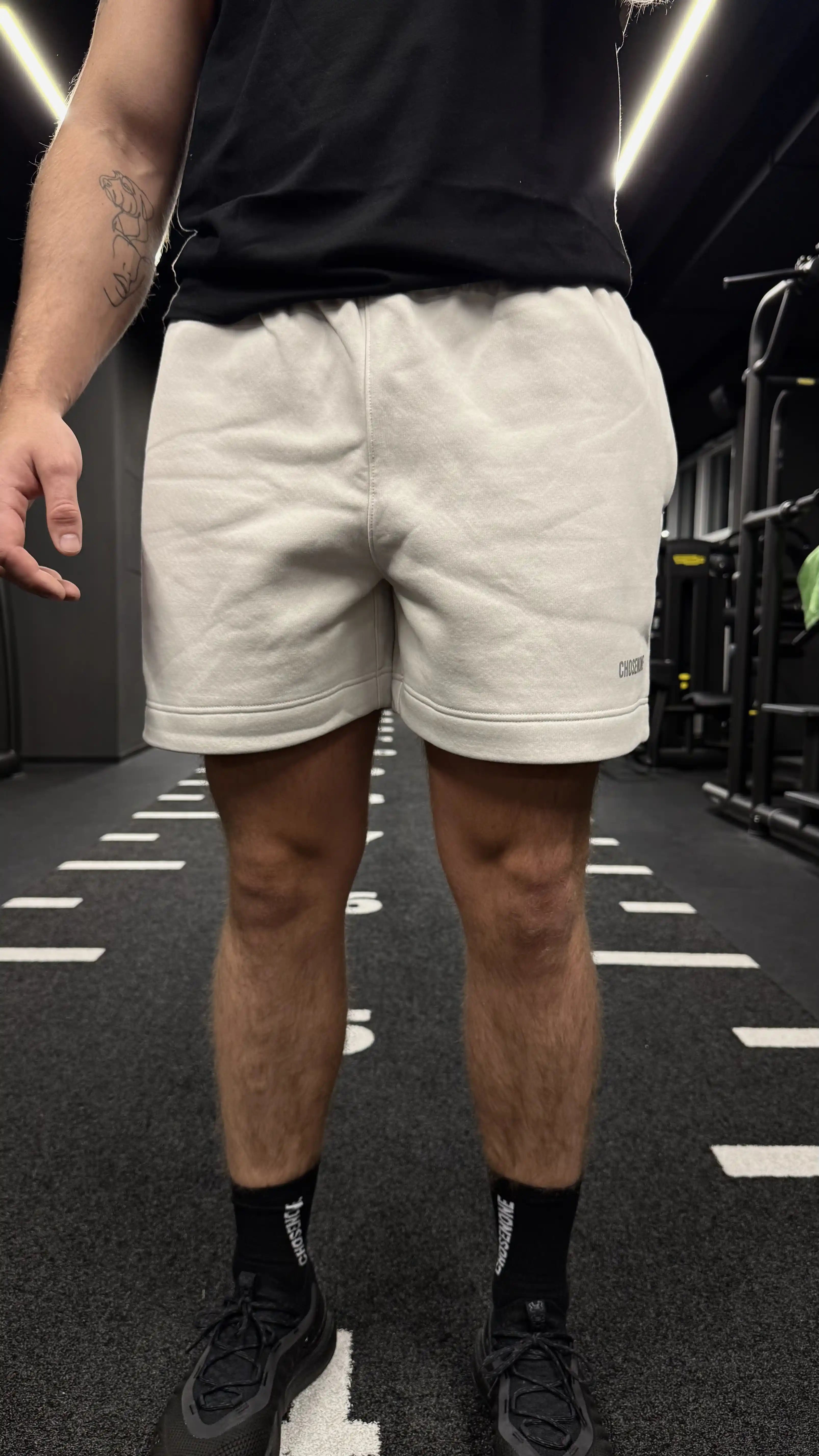 COZY Shorts Beige/Silver reflex