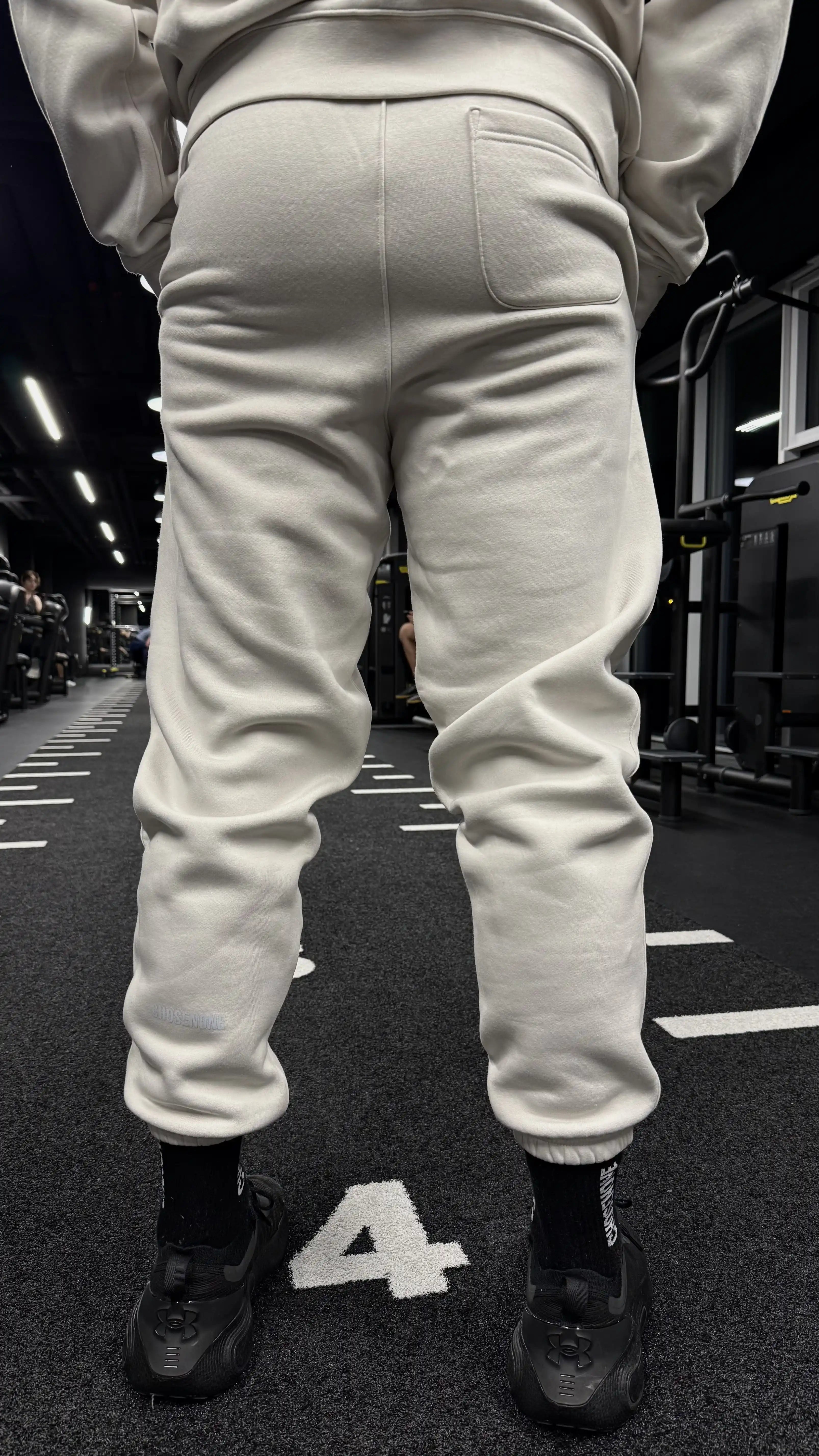 COZY Joggers Beige/Silver reflex