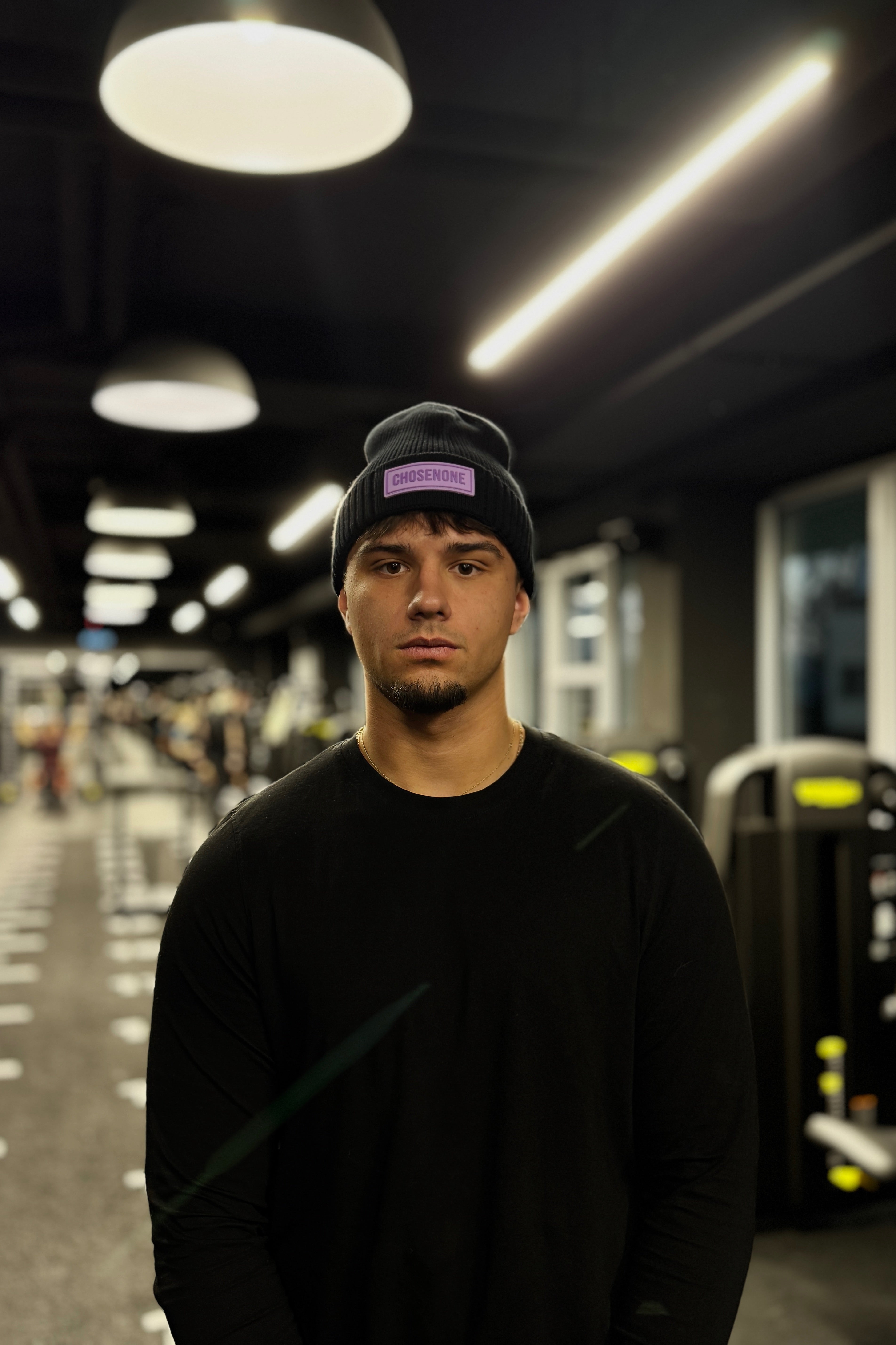 CHOSEN Hat Black/Lila (M)