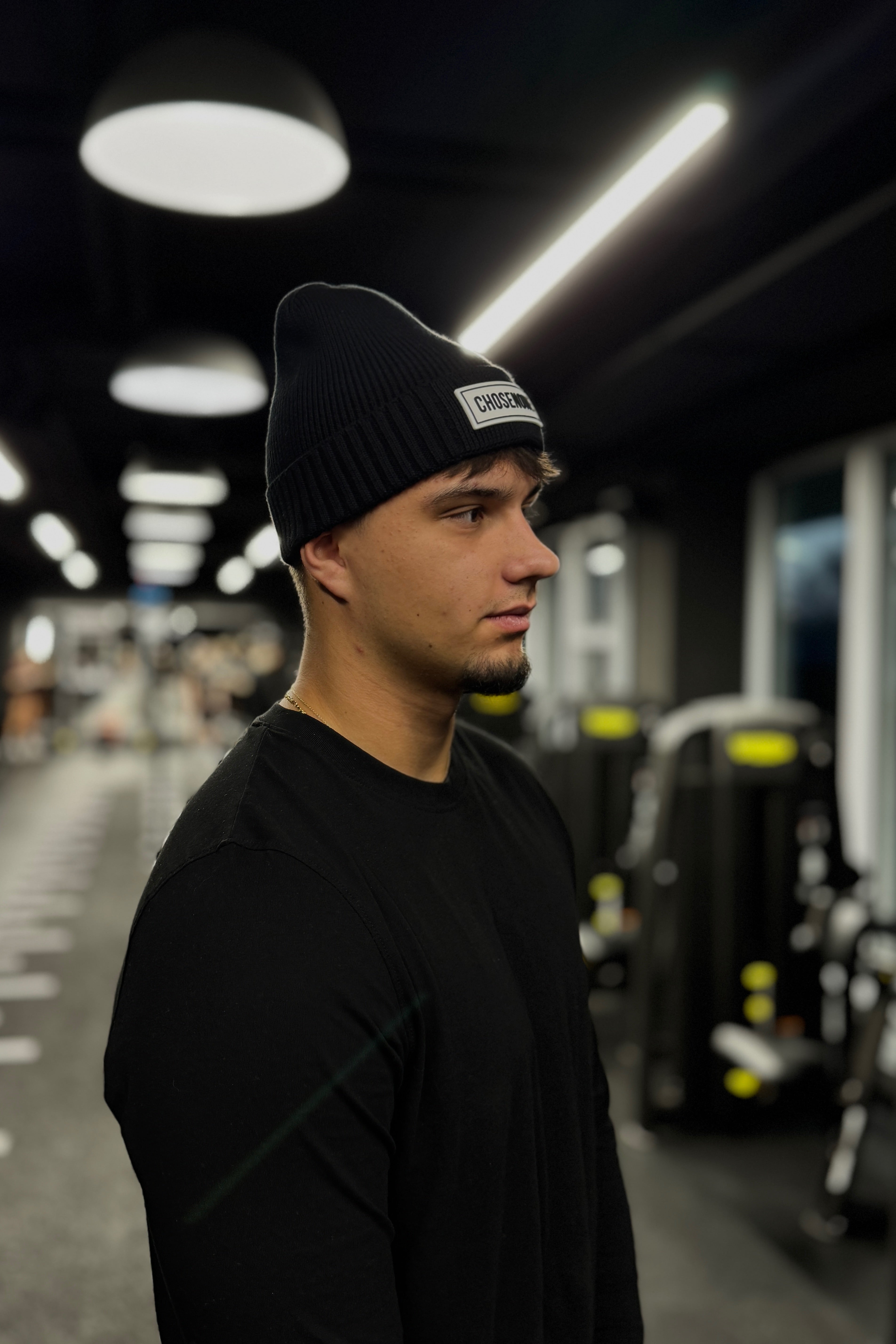 CHOSEN Hat Black/white (M)