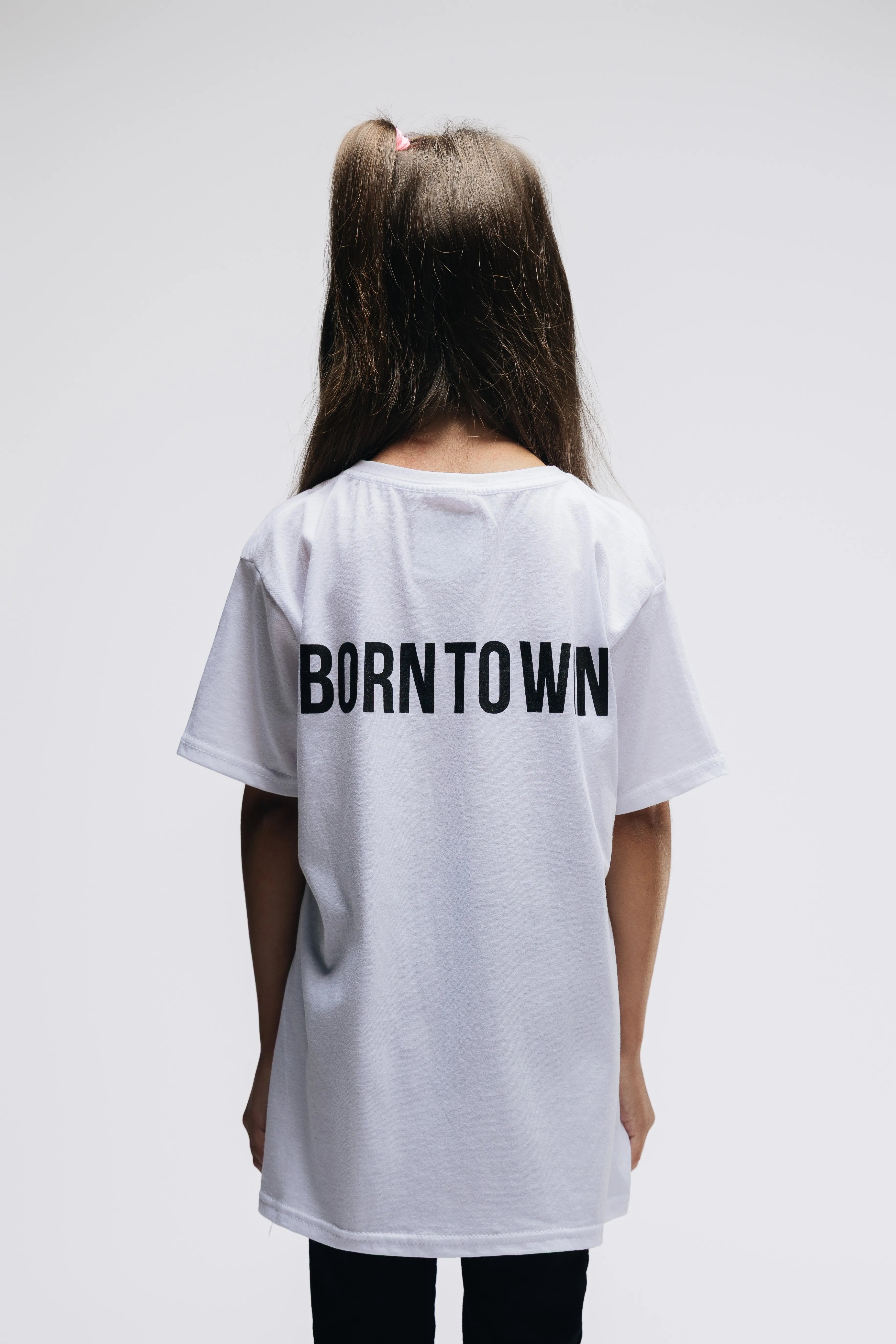 T-shirt Born to Win White