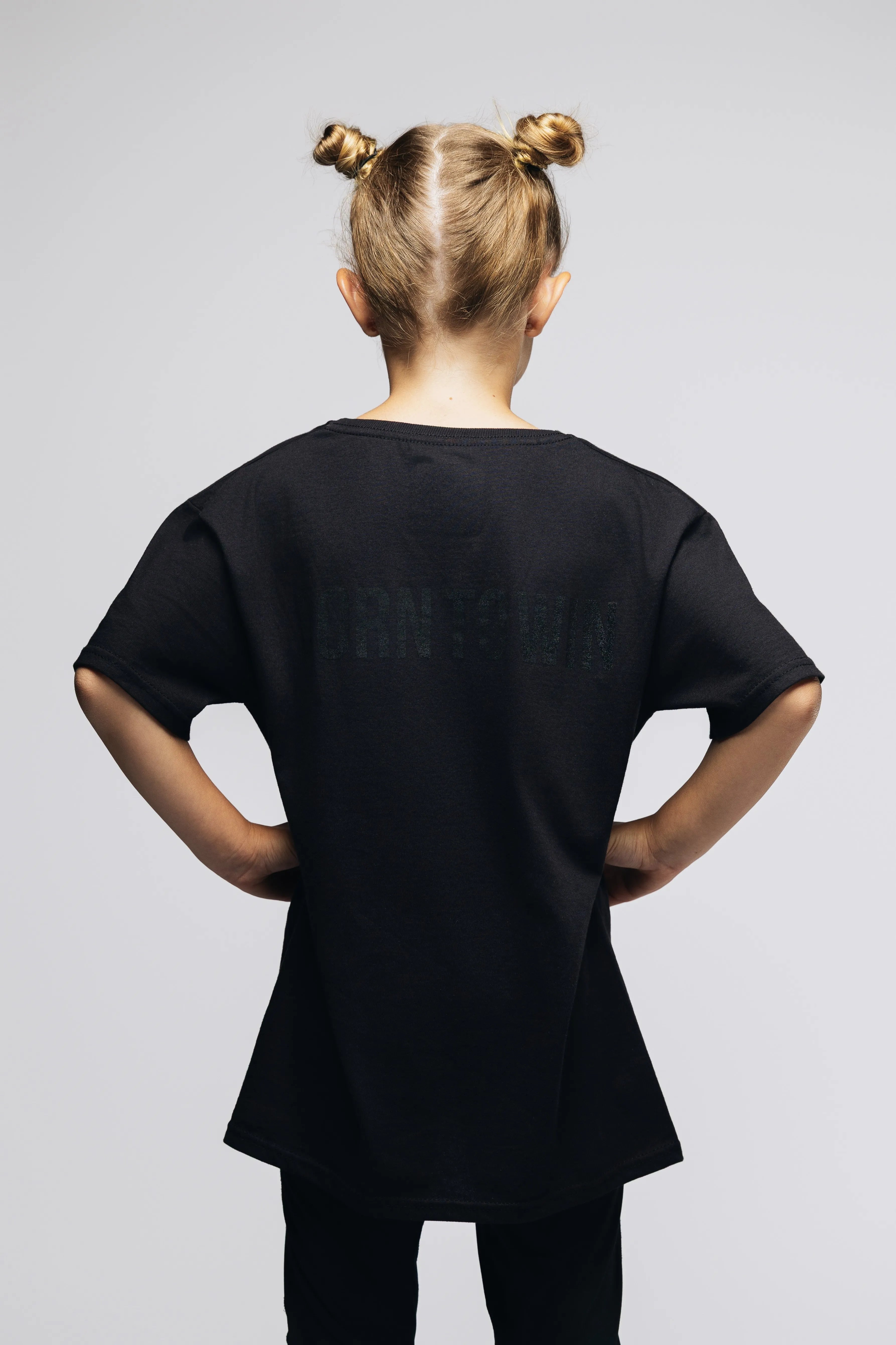 T-shirt Born to Win Black