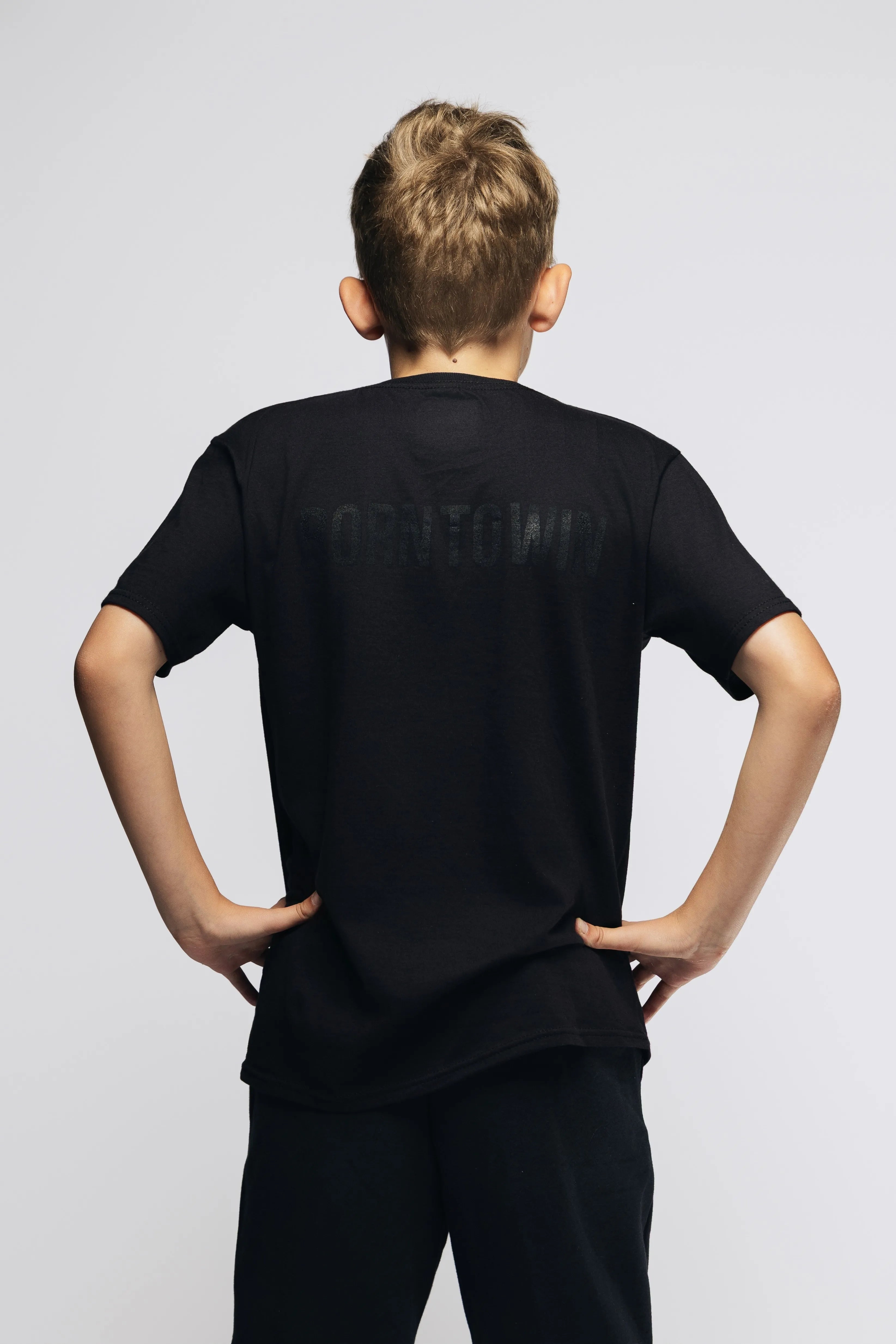 T-shirt Born to Win Black