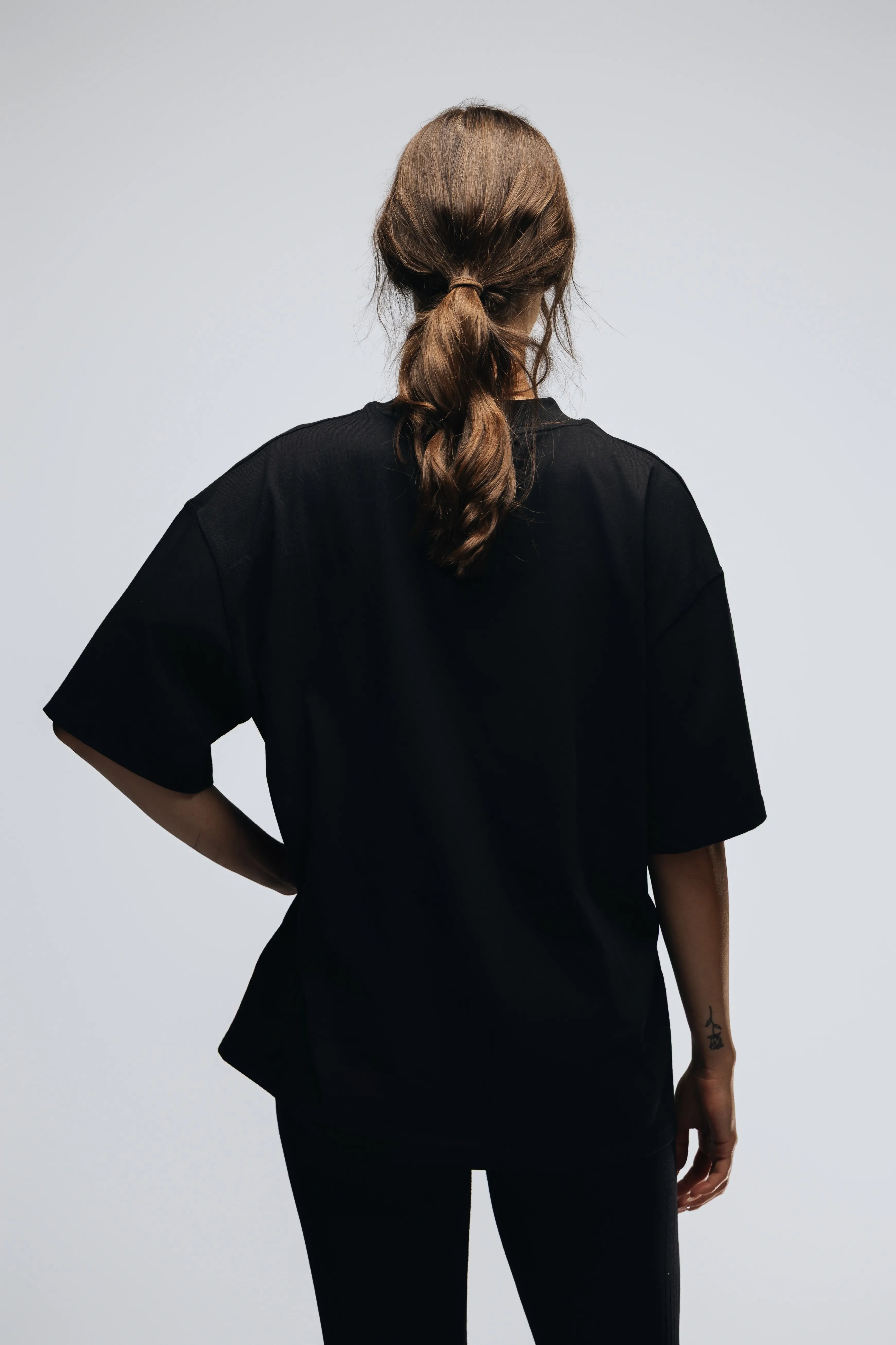 DRIP Oversized T-shirt Black/Black (W)