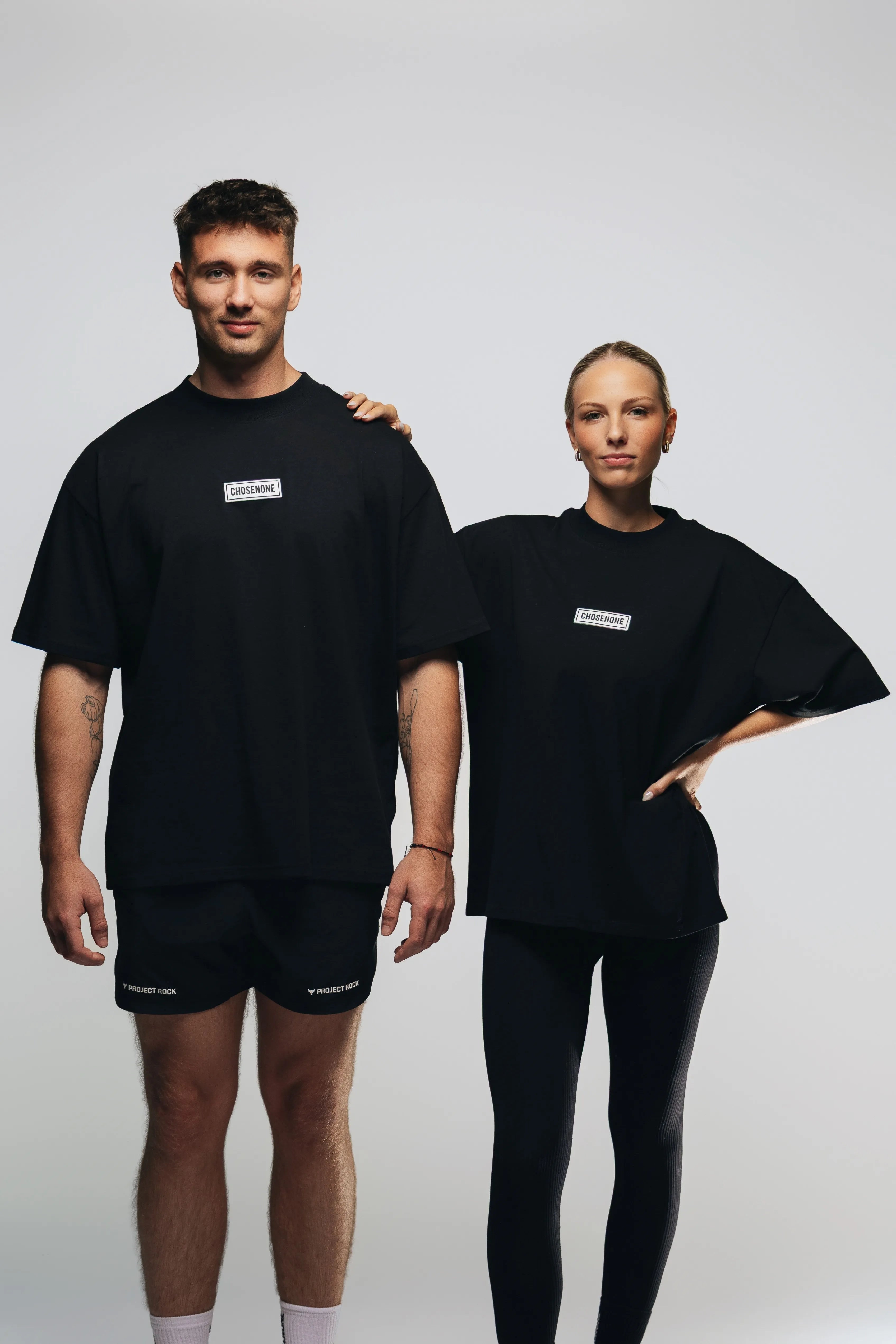 DRIP Oversized T-shirt Black/White (M)