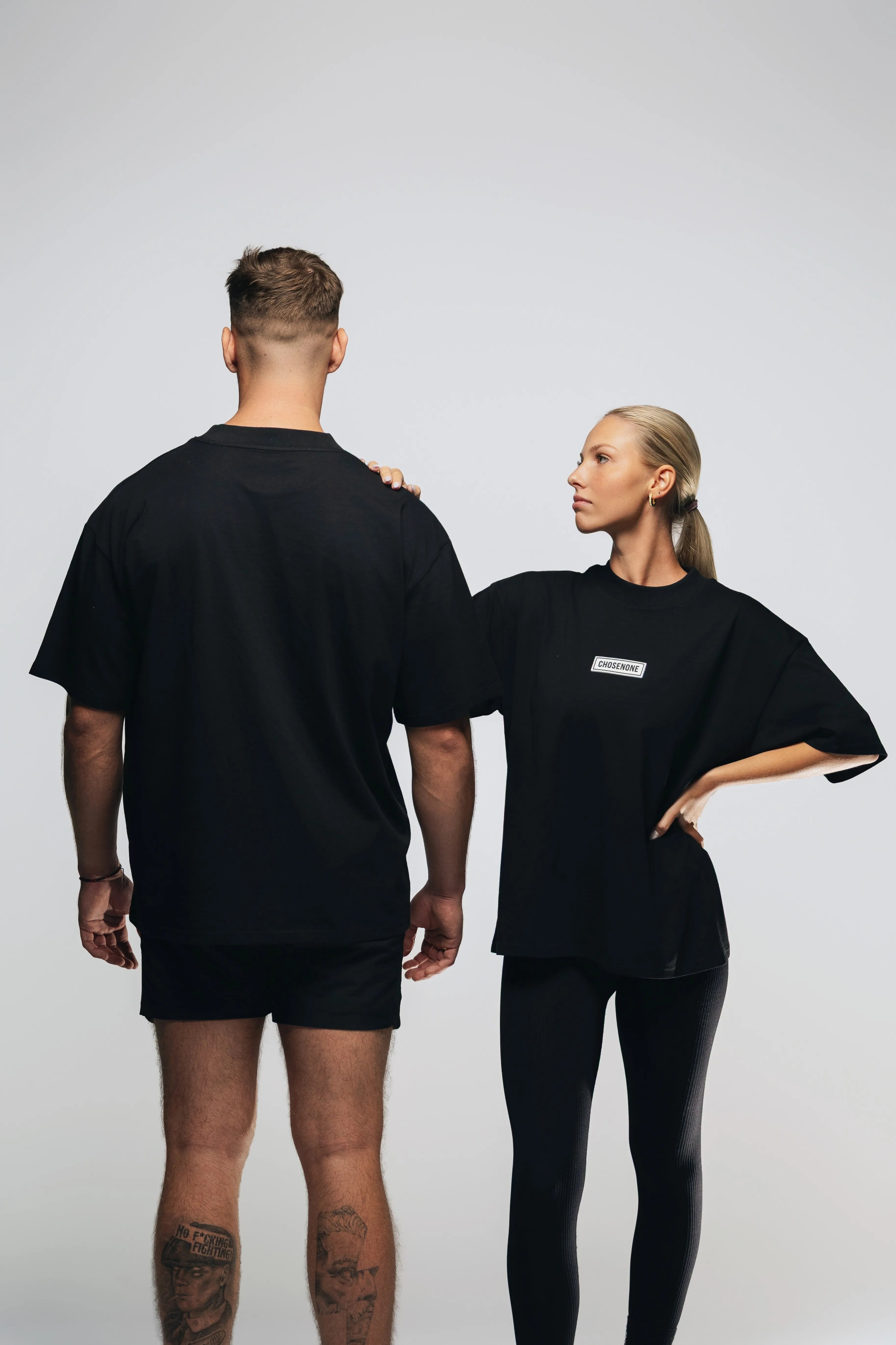DRIP Oversized T-shirt Black/White (W)
