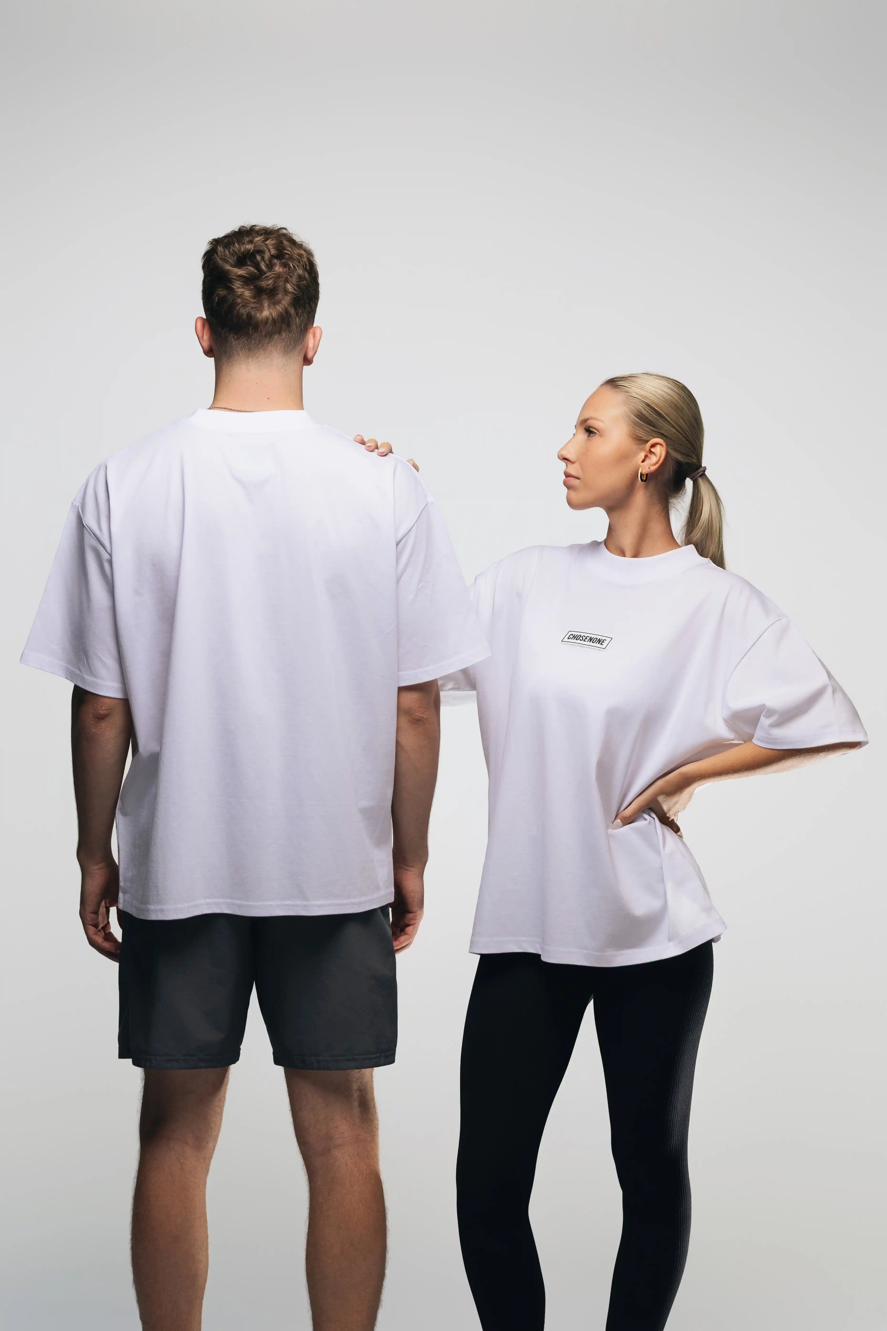 DRIP Oversized T-shirt White/White  W