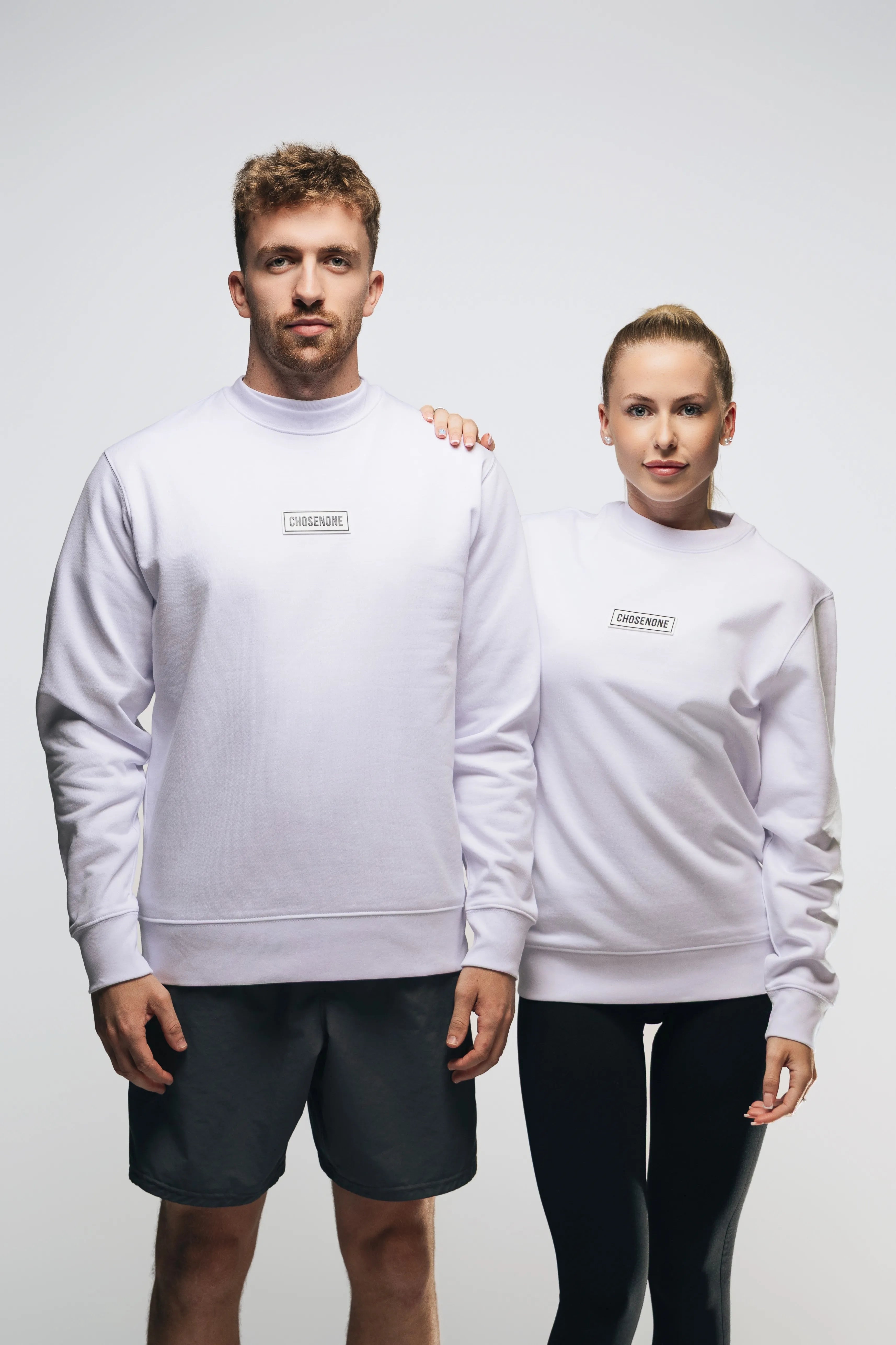 DRIP Crewneck White/White (M)