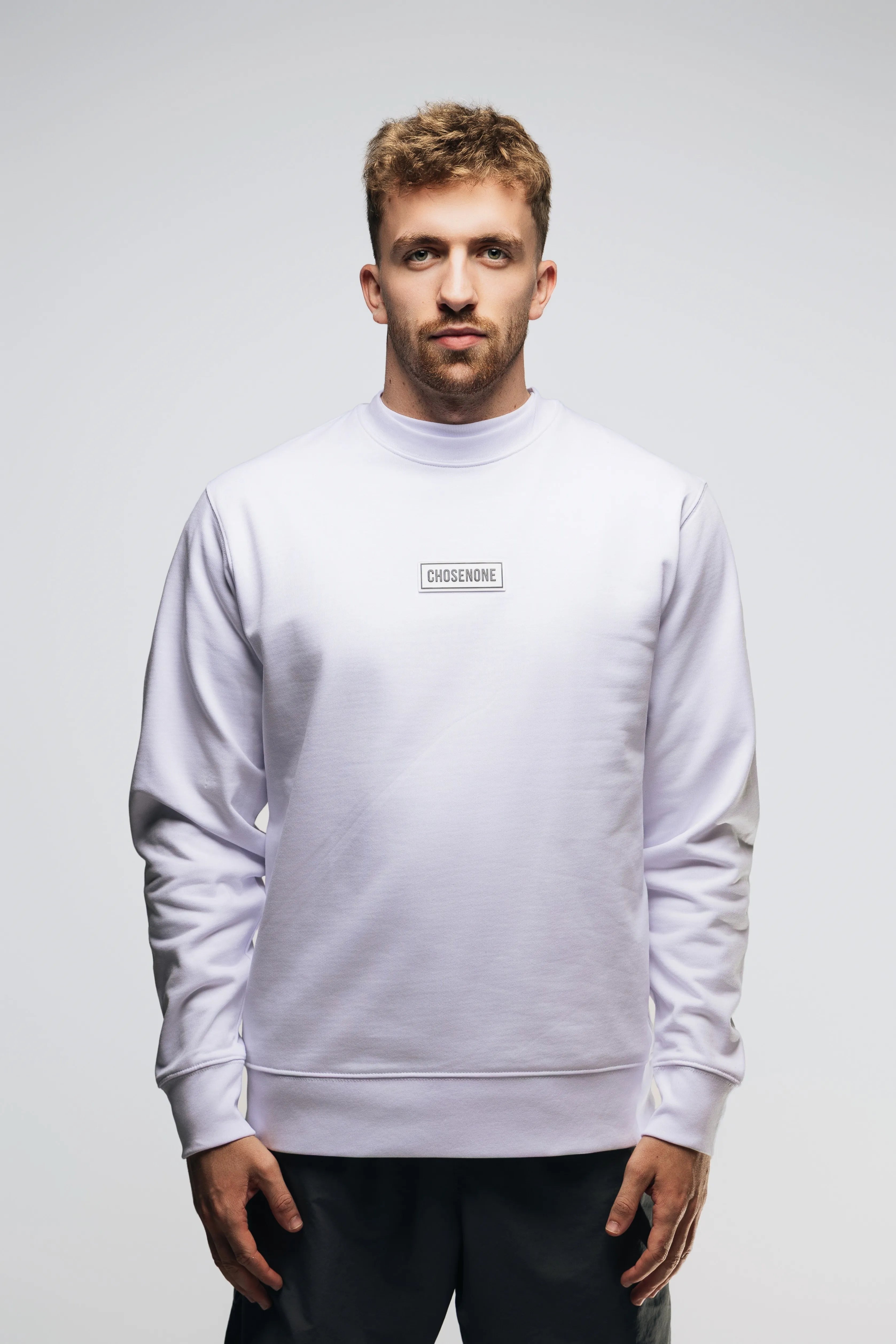 DRIP Crewneck White/White (M)