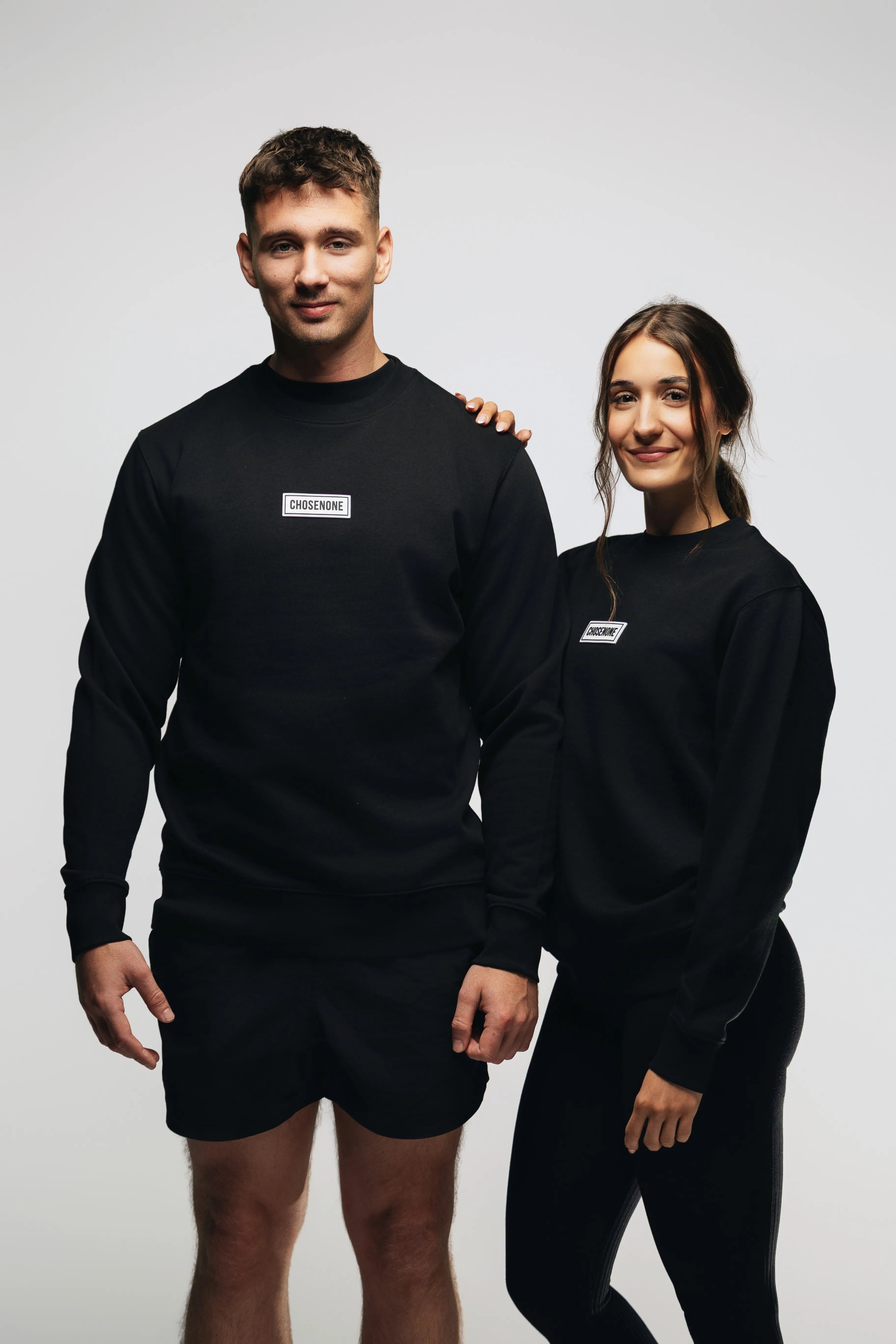 DRIP Crewneck Black/White (M)