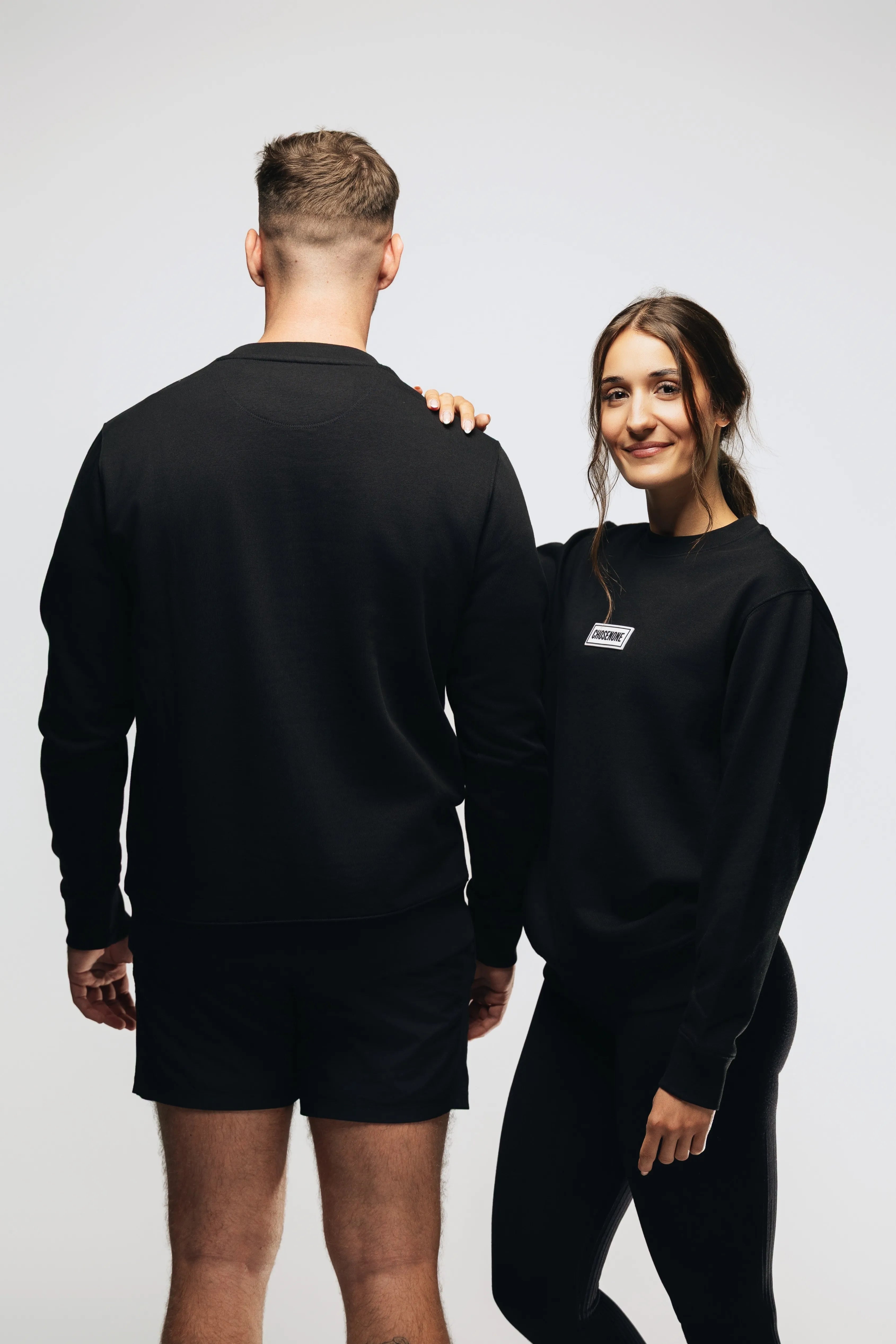 DRIP Crewneck Black/White (M)