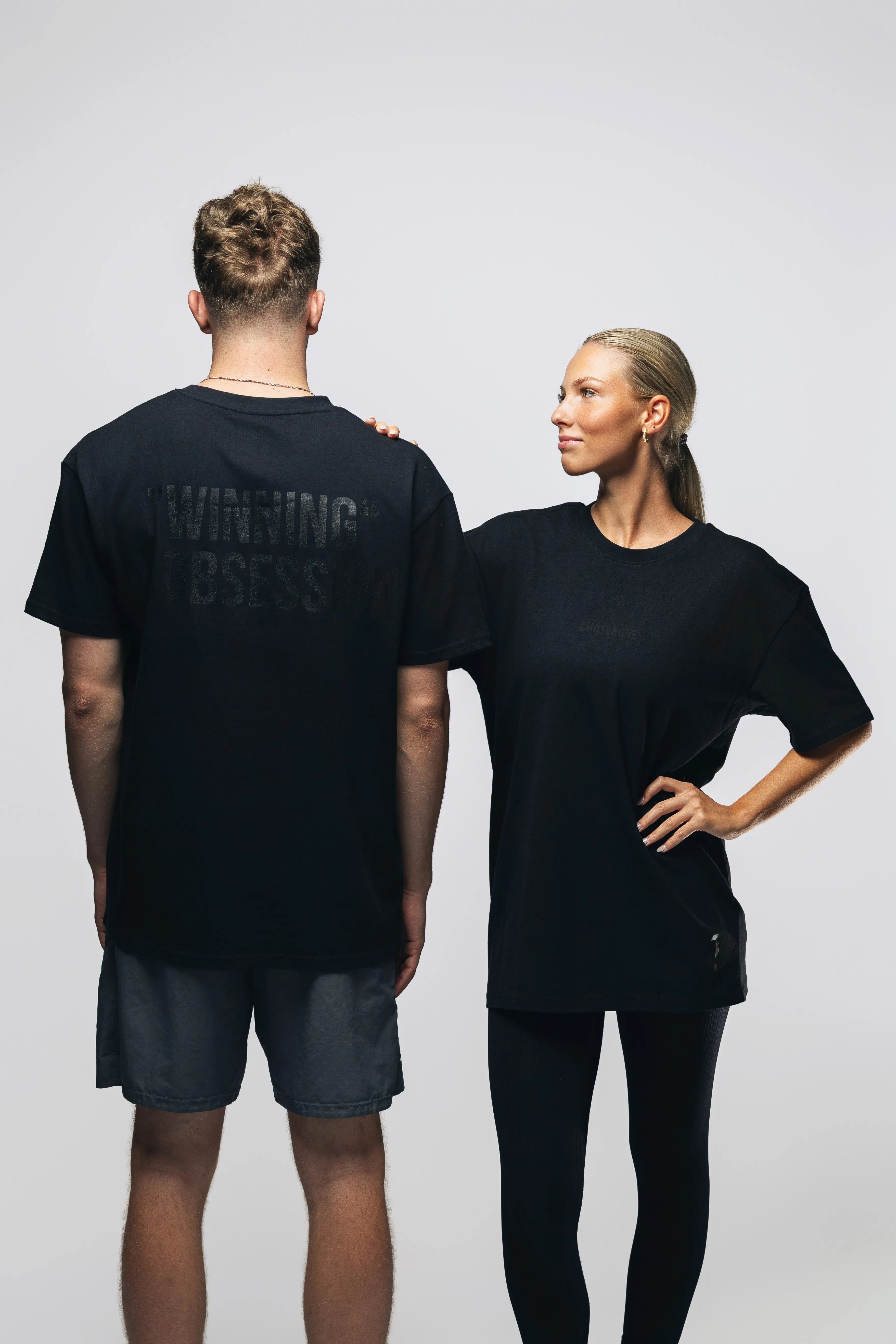 ESSENTIALS Oversized T-shirt Black (M)