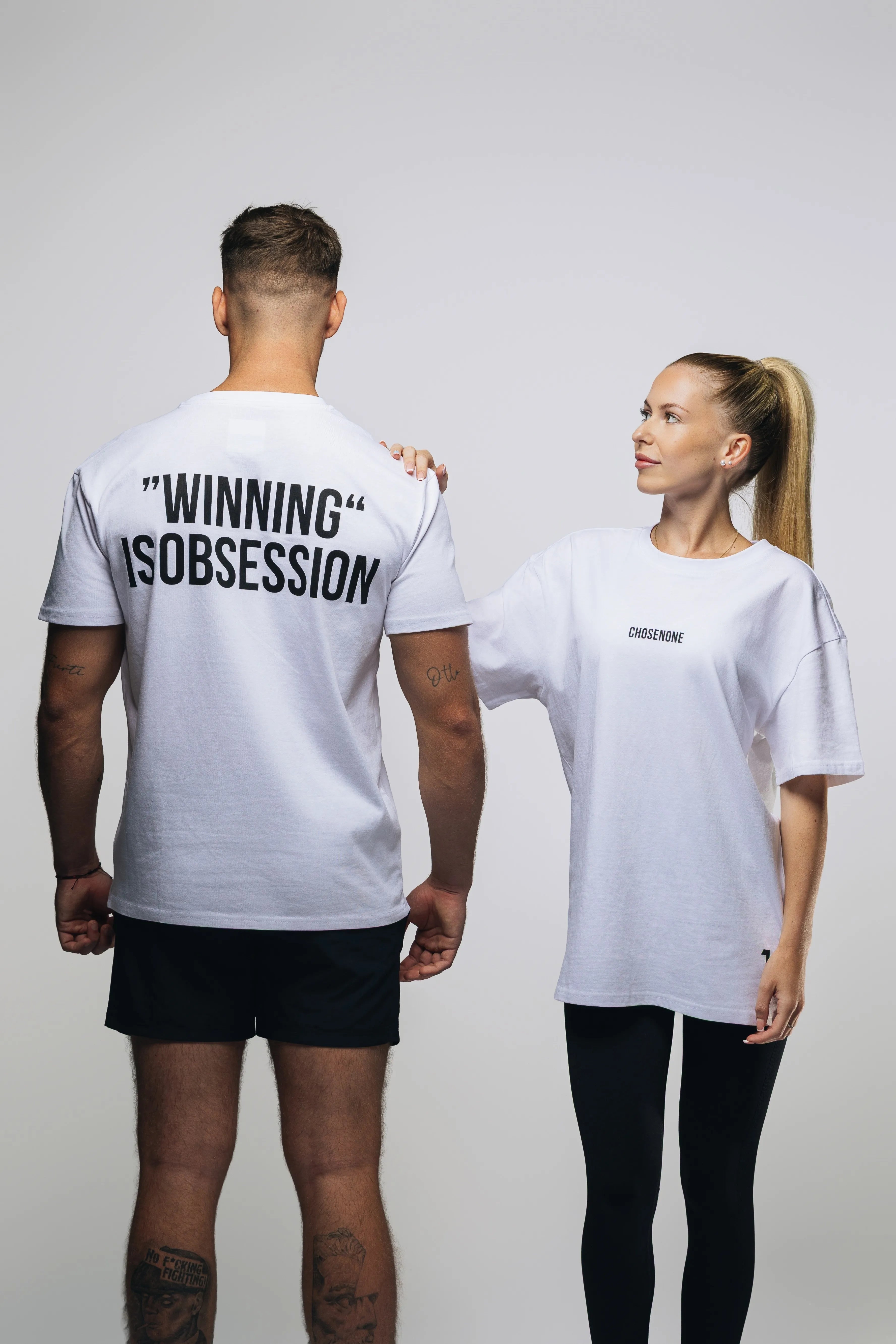 ESSENTIALS Oversized T-shirt White (M)