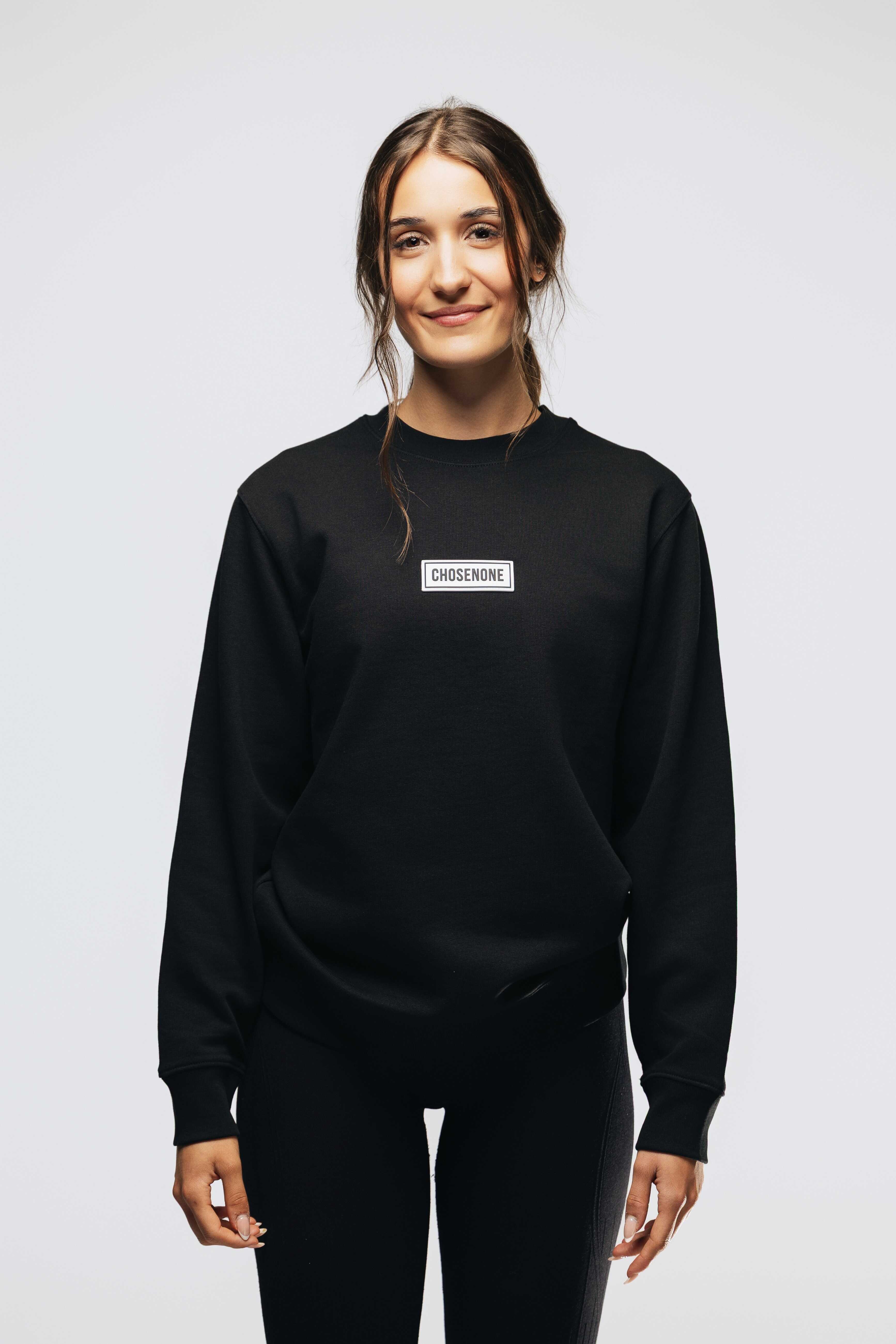 DRIP Crewneck Black/White (W)
